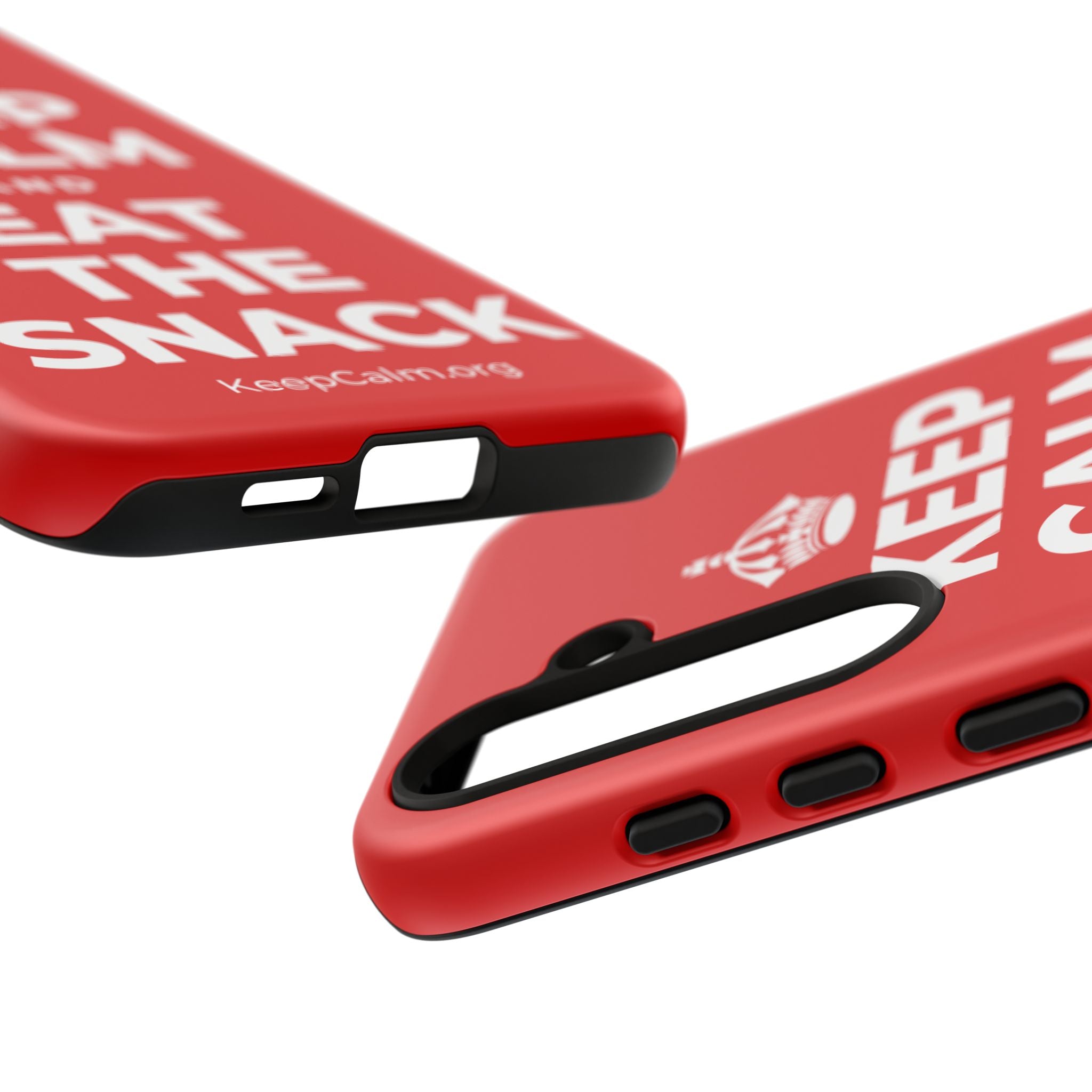 KEEP CALM AND EAT THE SNACK Phone Case