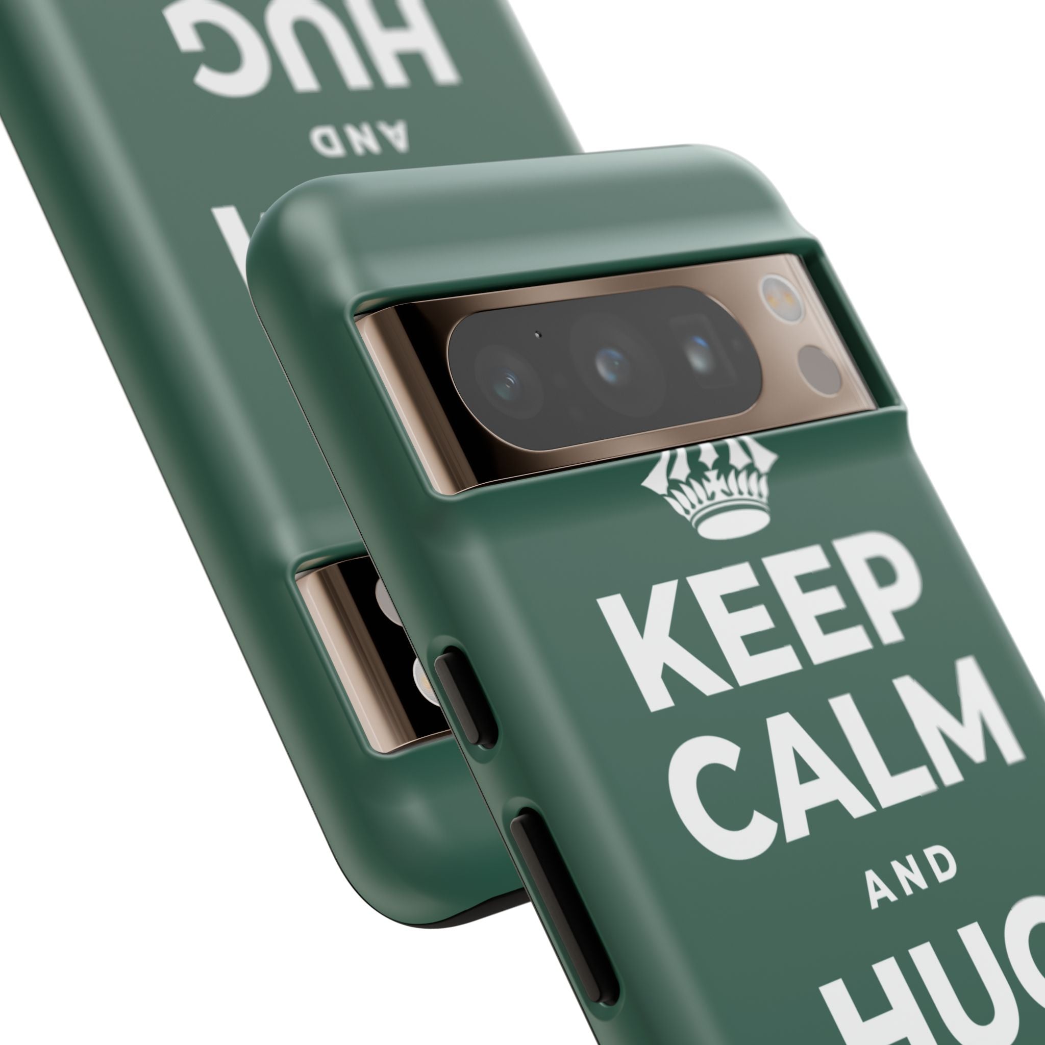 KEEP CALM AND HUG YOUR DOG Phone Case