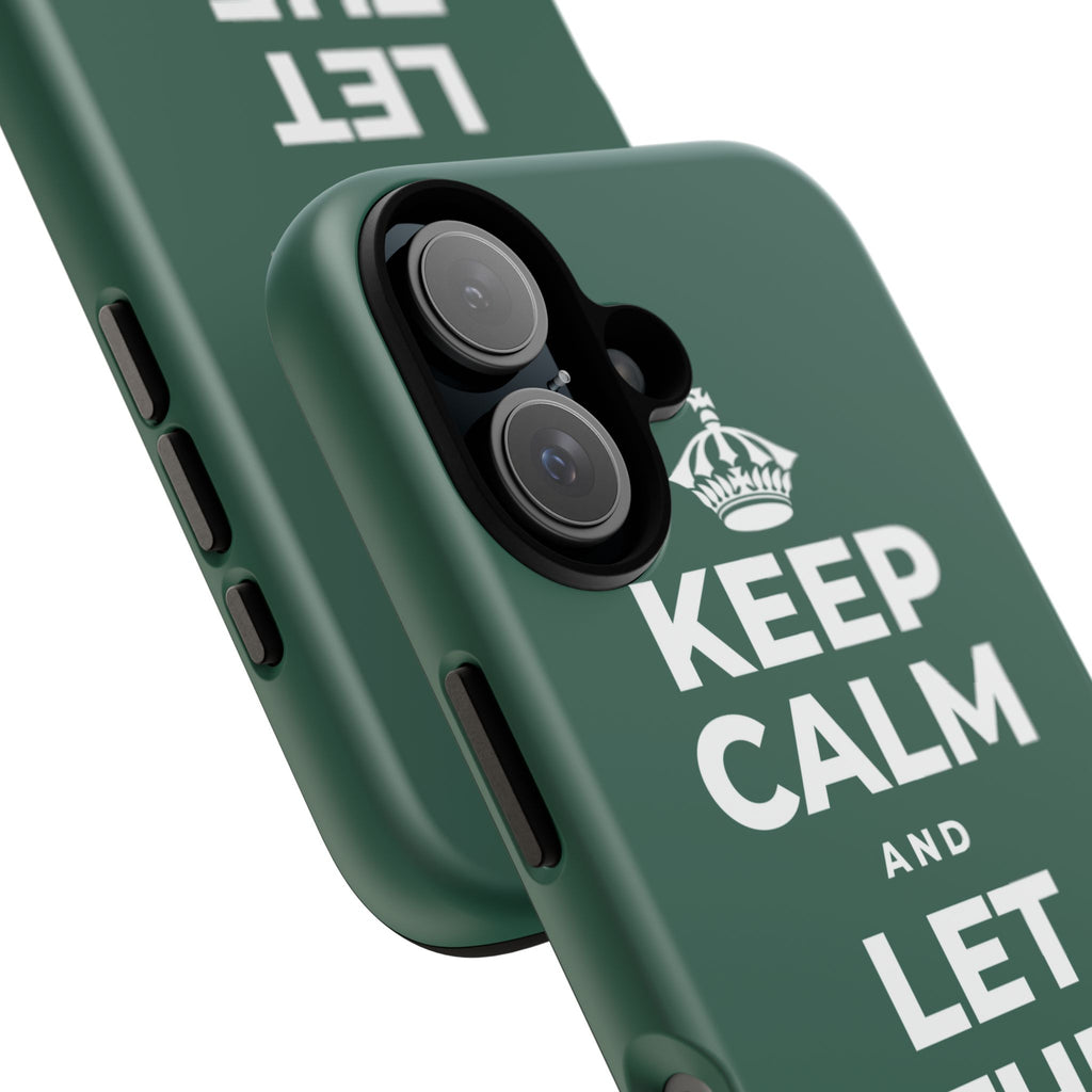 KEEP CALM AND LET THE SMILE OUT Phone Case
