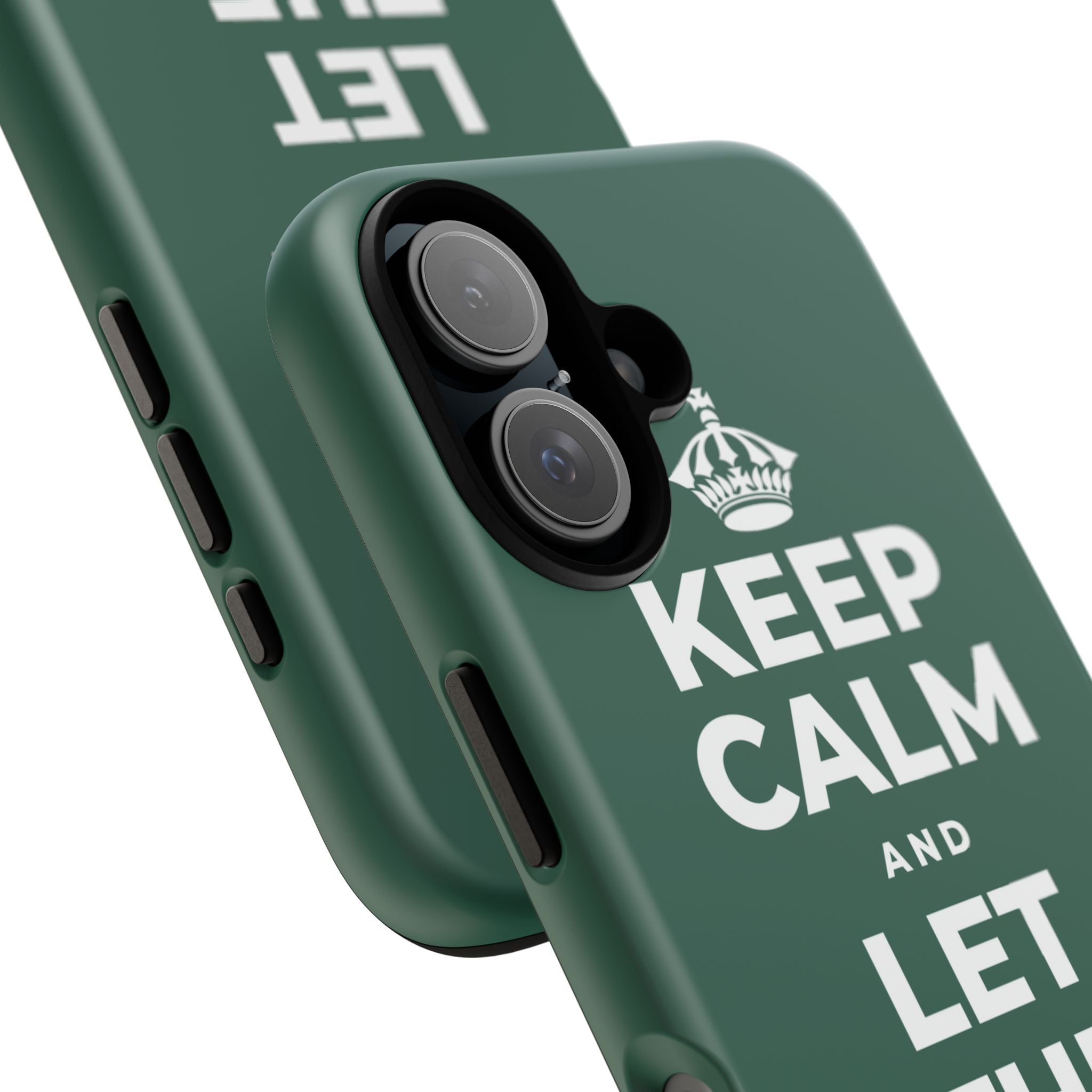 KEEP CALM AND LET THE SMILE OUT Phone Case