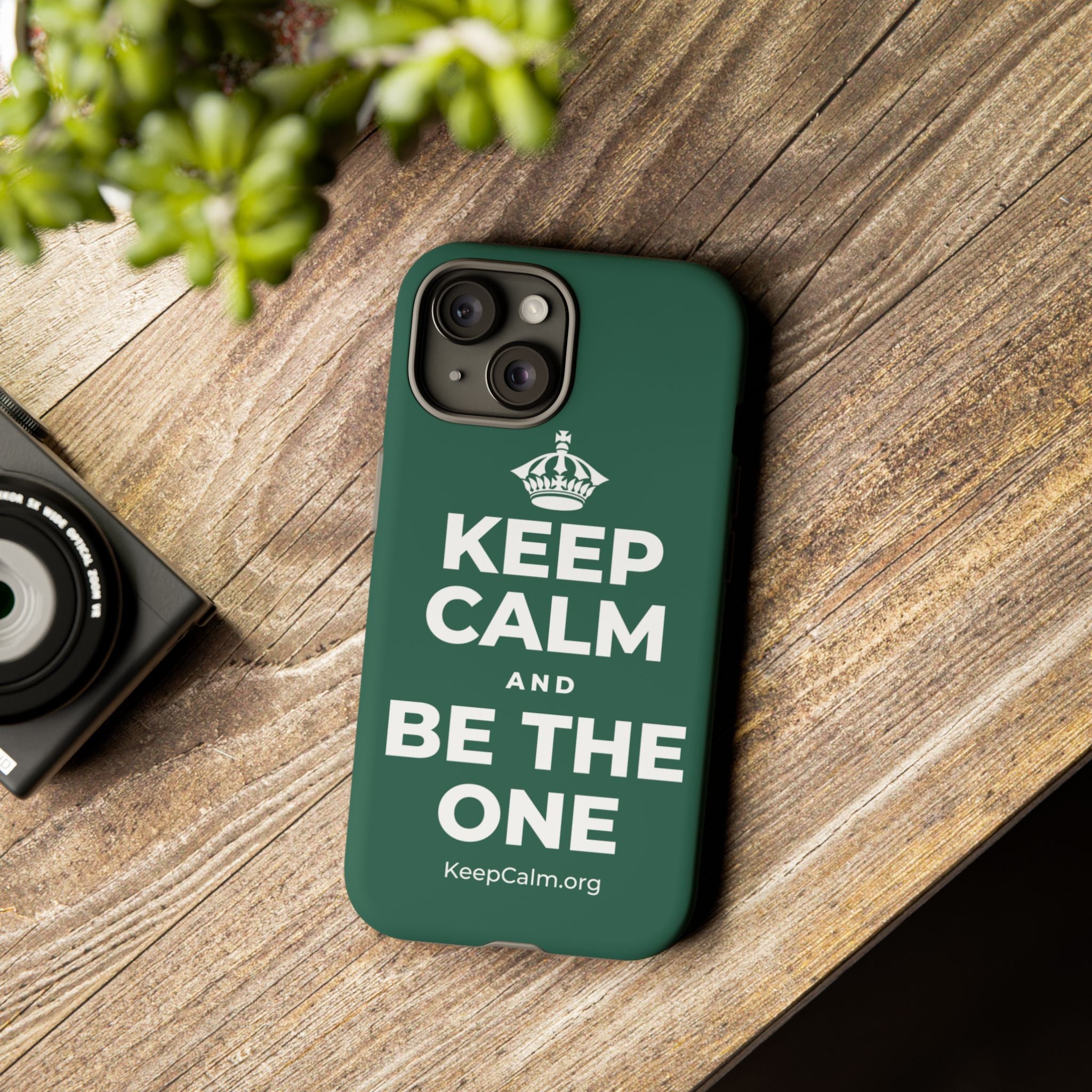 KEEP CALM AND BE THE ONE Phone Case