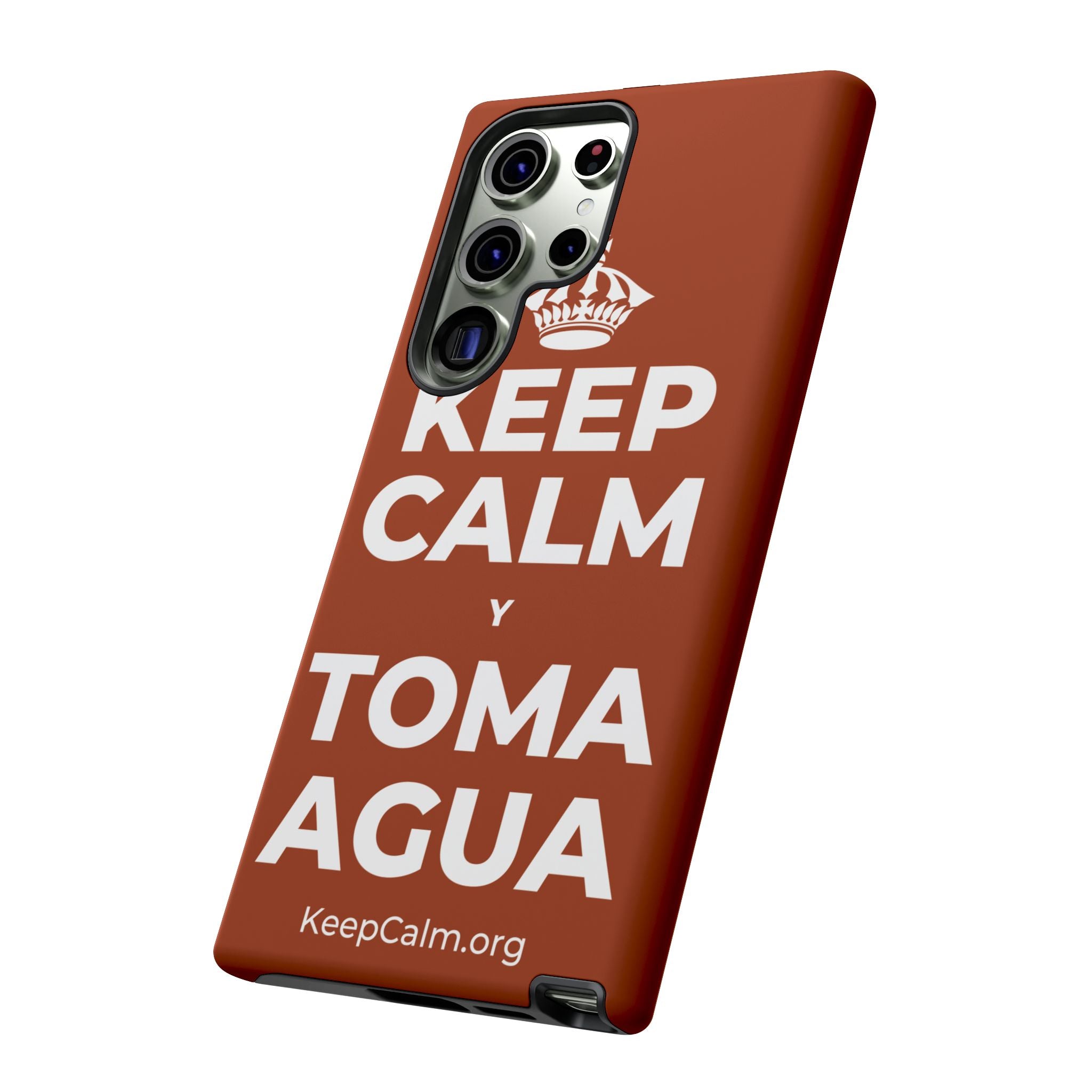 KEEP CALM Y TOMA AGUA Phone Case