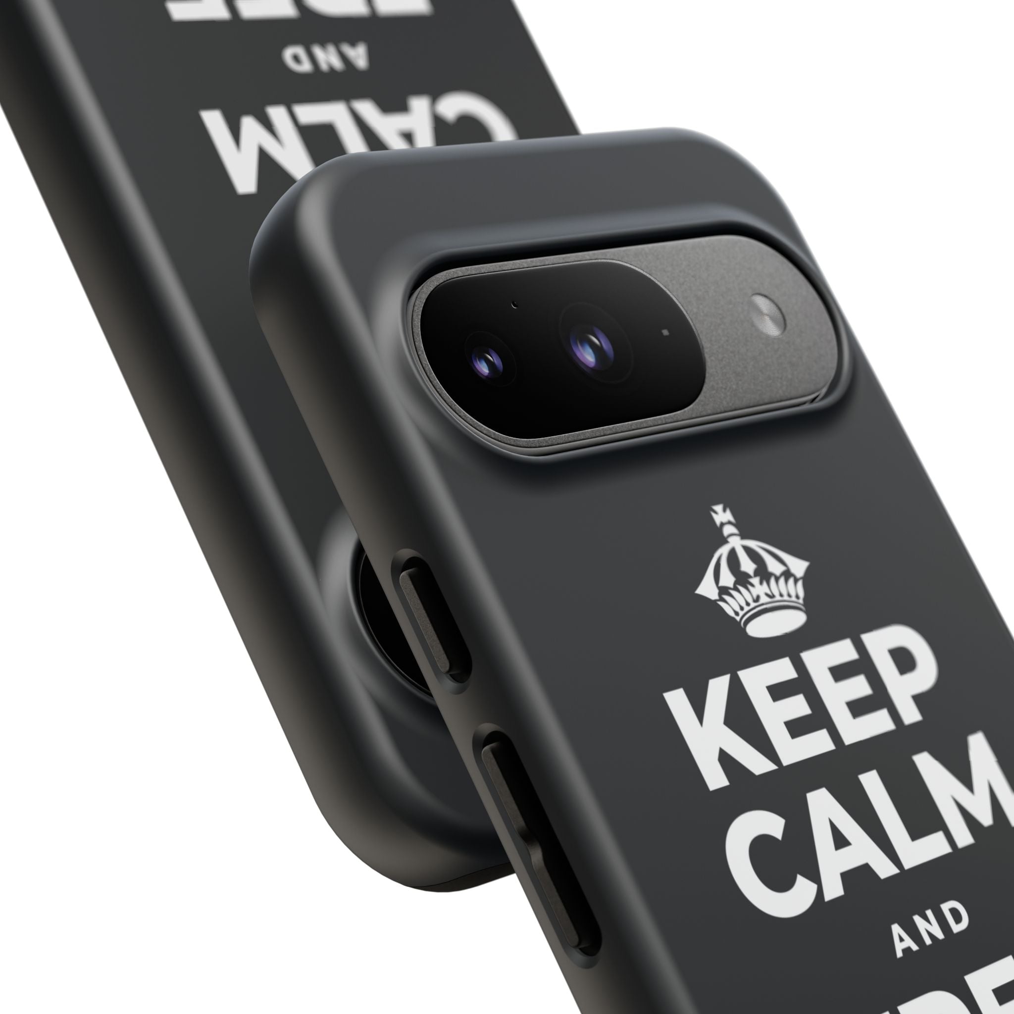 KEEP CALM AND FREE YOURSELF Phone Case (Dark)