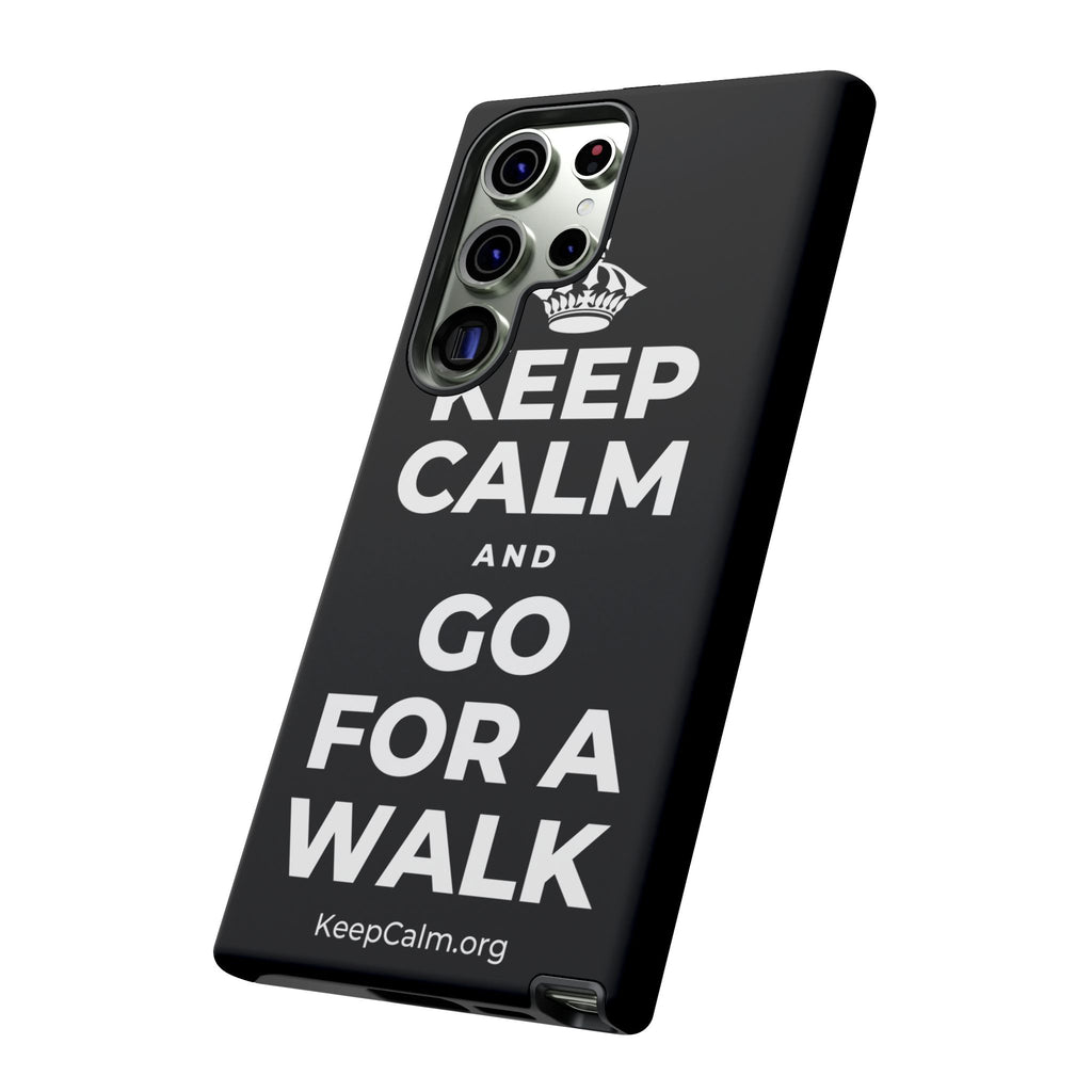 KEEP CALM AND GO FOR A WALK Phone Case