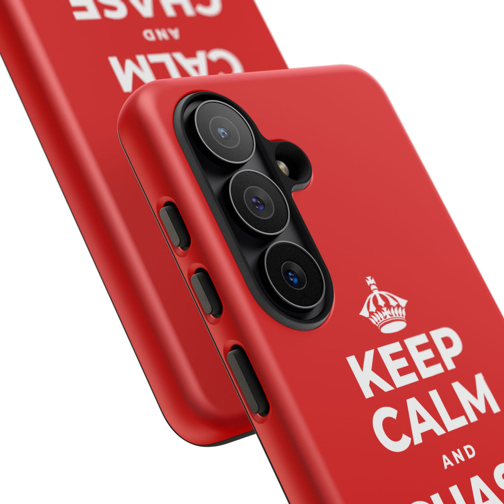 KEEP CALM AND CHASE GREATNESS Phone Case