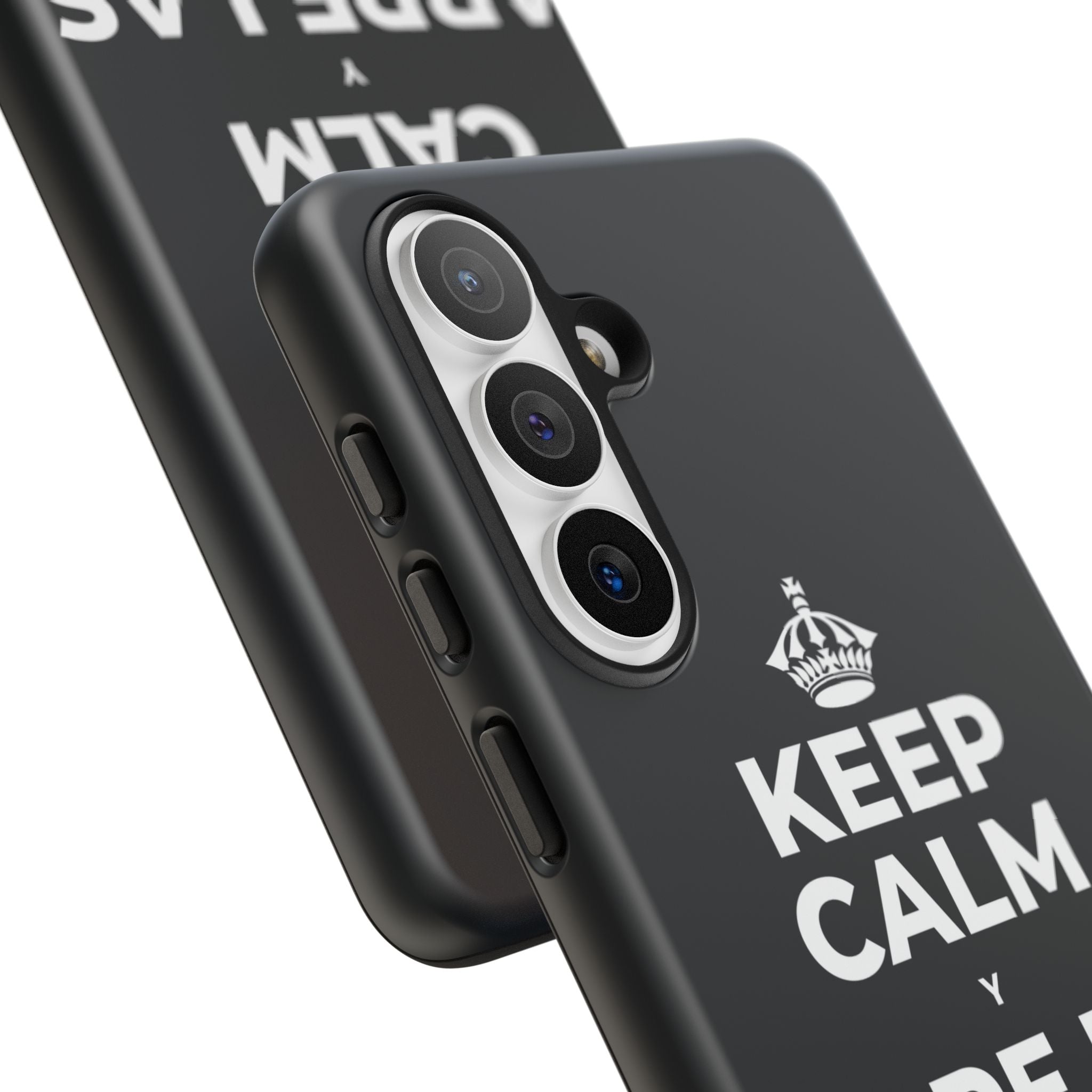 KEEP CALM Y ABRE LAS VENTANAS Phone Case (Dark)