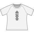 KEEP CALM E PEGA UMA AULA DE CADA VEZ Women's Raglan Tee