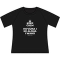 KEEP CALM A HOʻOUNA I KE ALOHA I WAHO Women's Raglan Tee