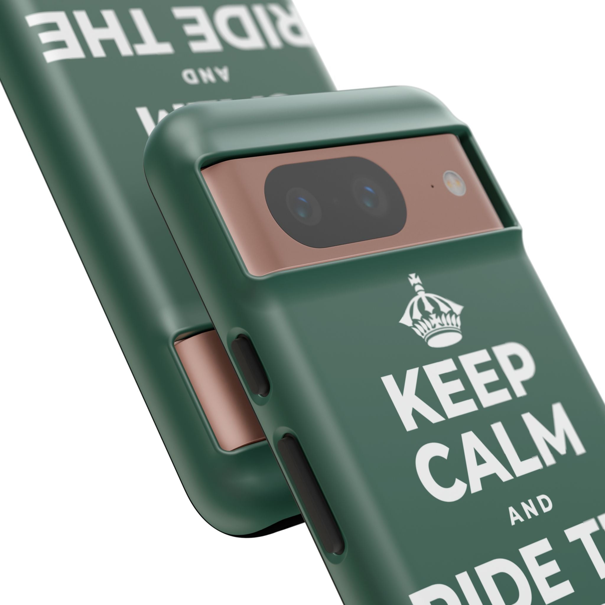 KEEP CALM AND RIDE THE GOOD WAVE Phone Case
