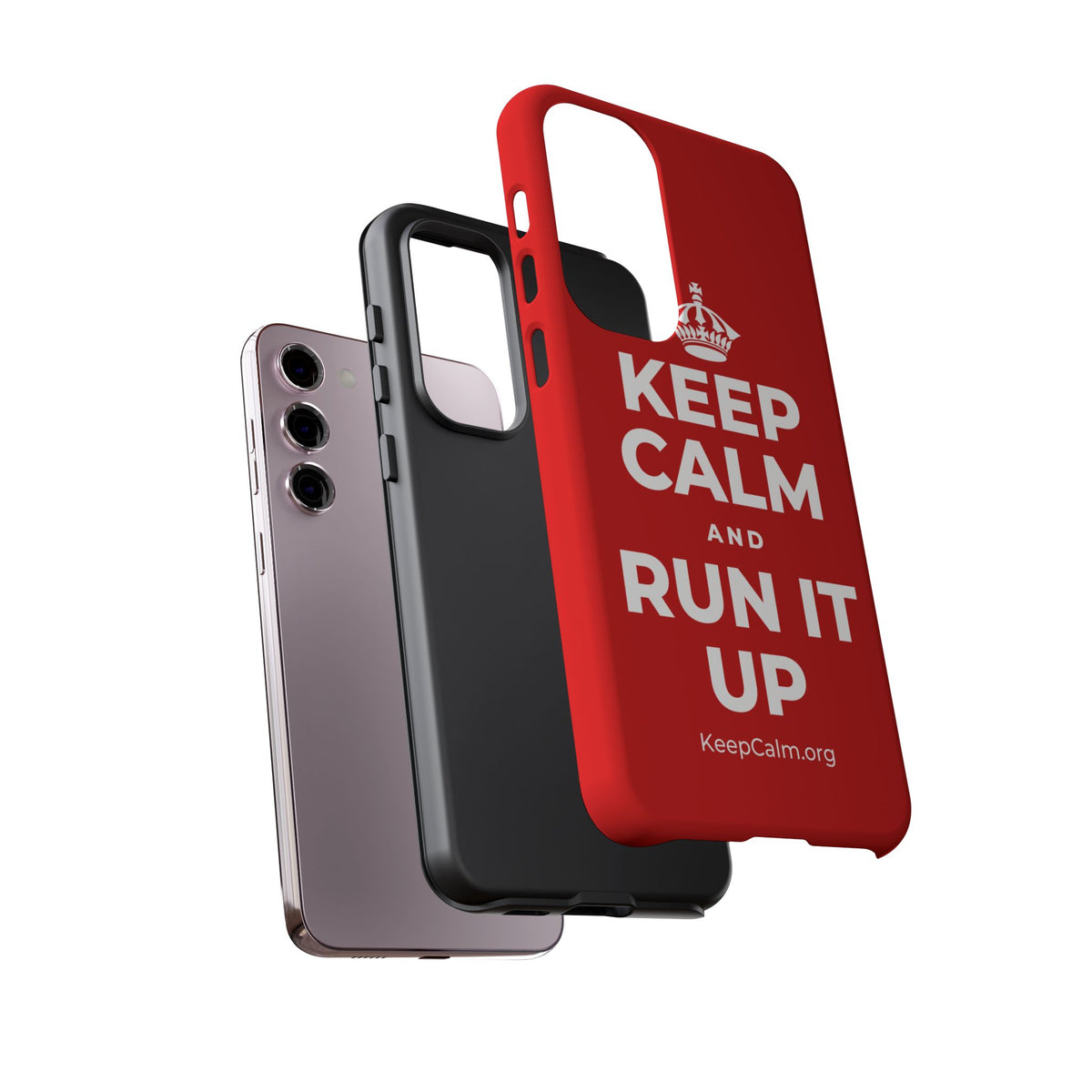 KEEP CALM AND RUN IT UP Phone Case