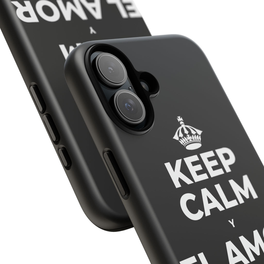 KEEP CALM Y EL AMOR PROPIO CUENTA Phone Case
