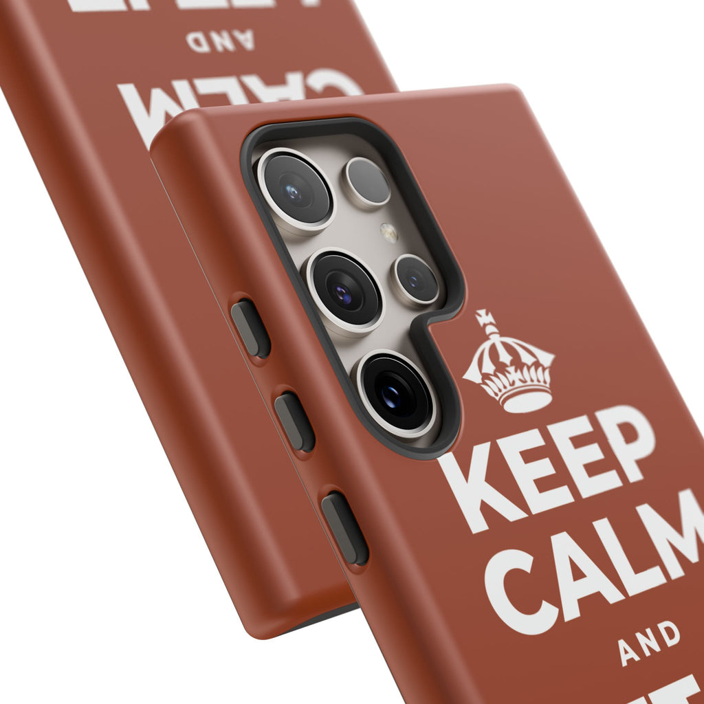 KEEP CALM AND LET IT BE EASY Phone Case