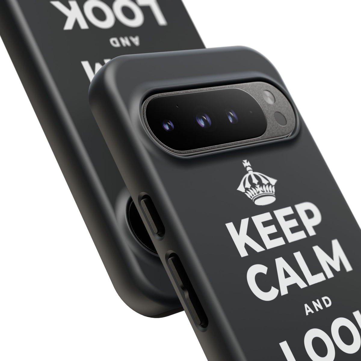KEEP CALM AND LOOK FOR THE LIGHT Phone Case (Dark)