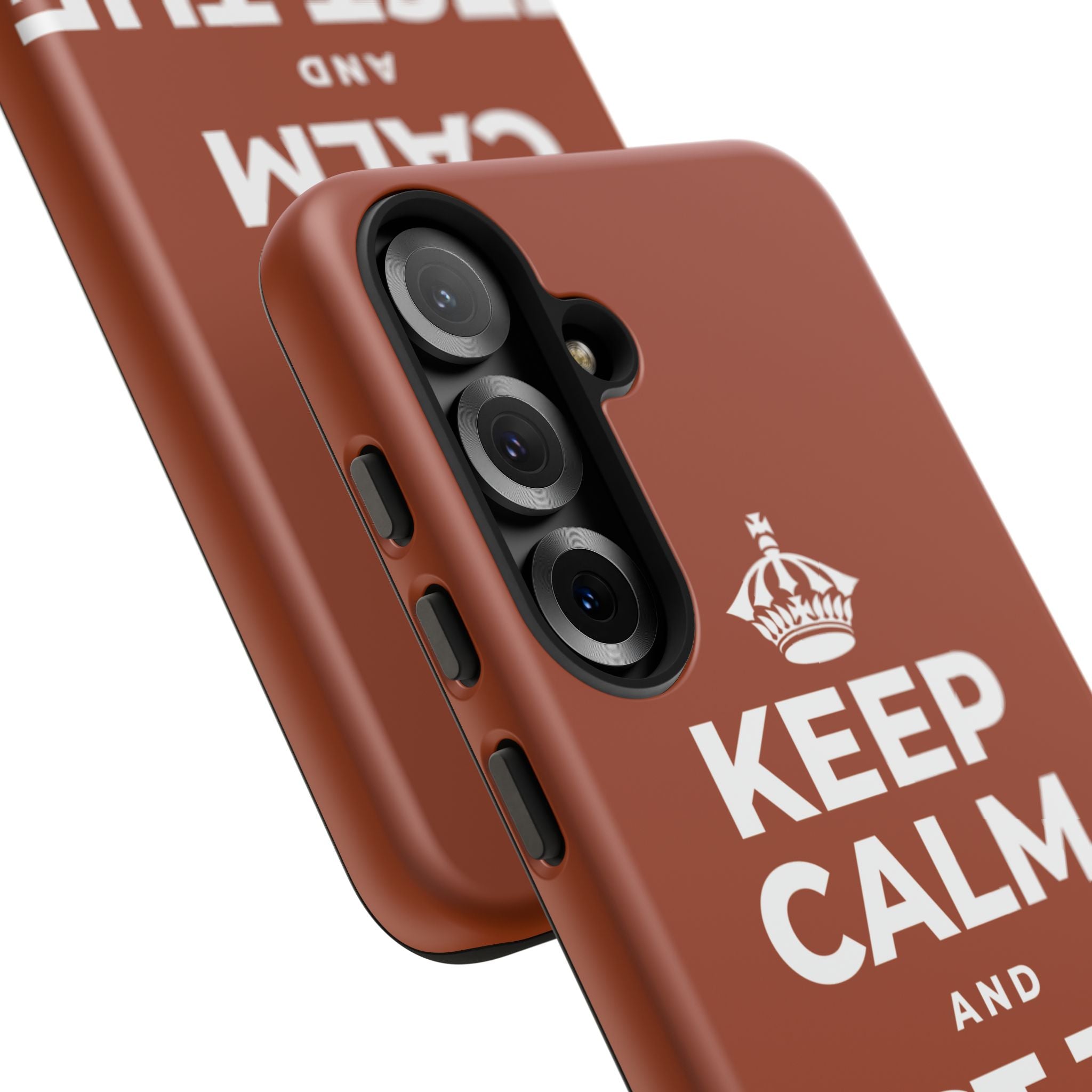 KEEP CALM AND TEST THE WATERS Phone Case