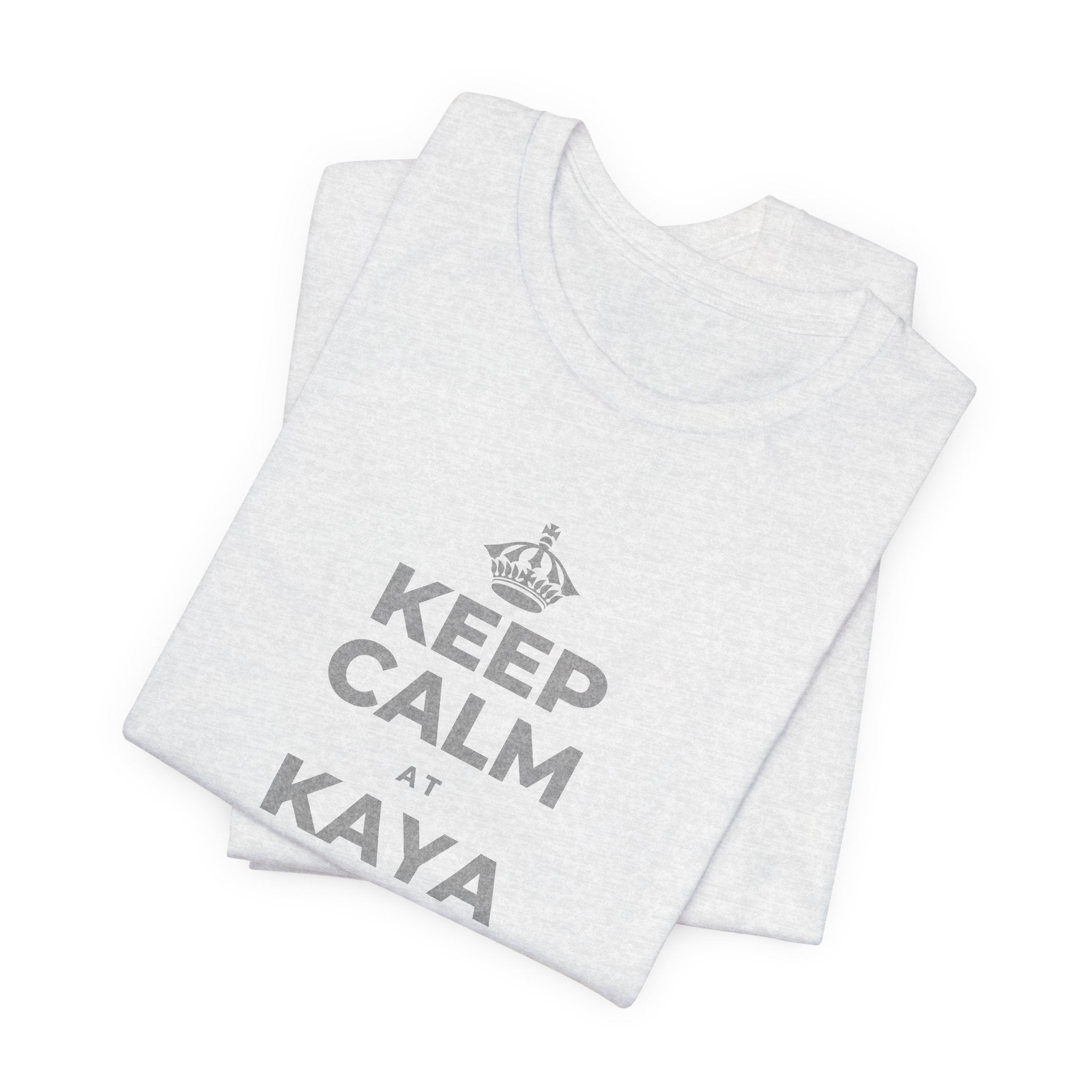KEEP CALM AT KAYA MONG MATUTO NG KAHIT ANO T-Shirt (Soft Cream–Heather Mauve)