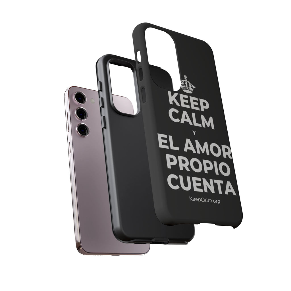 KEEP CALM Y EL AMOR PROPIO CUENTA Phone Case
