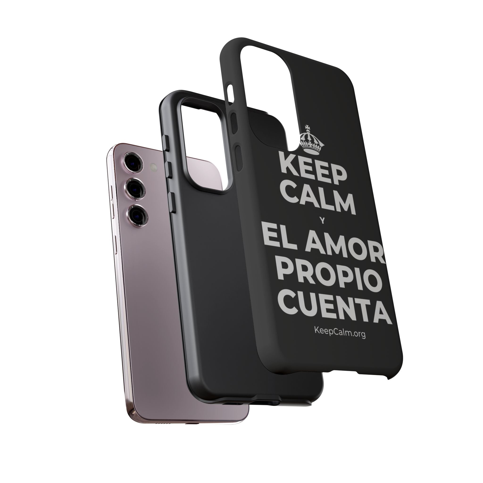 KEEP CALM Y EL AMOR PROPIO CUENTA Phone Case