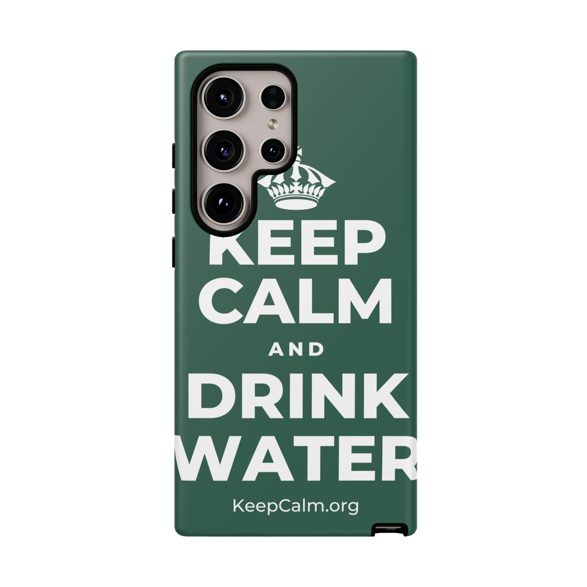 KEEP CALM AND DRINK WATER Phone Case