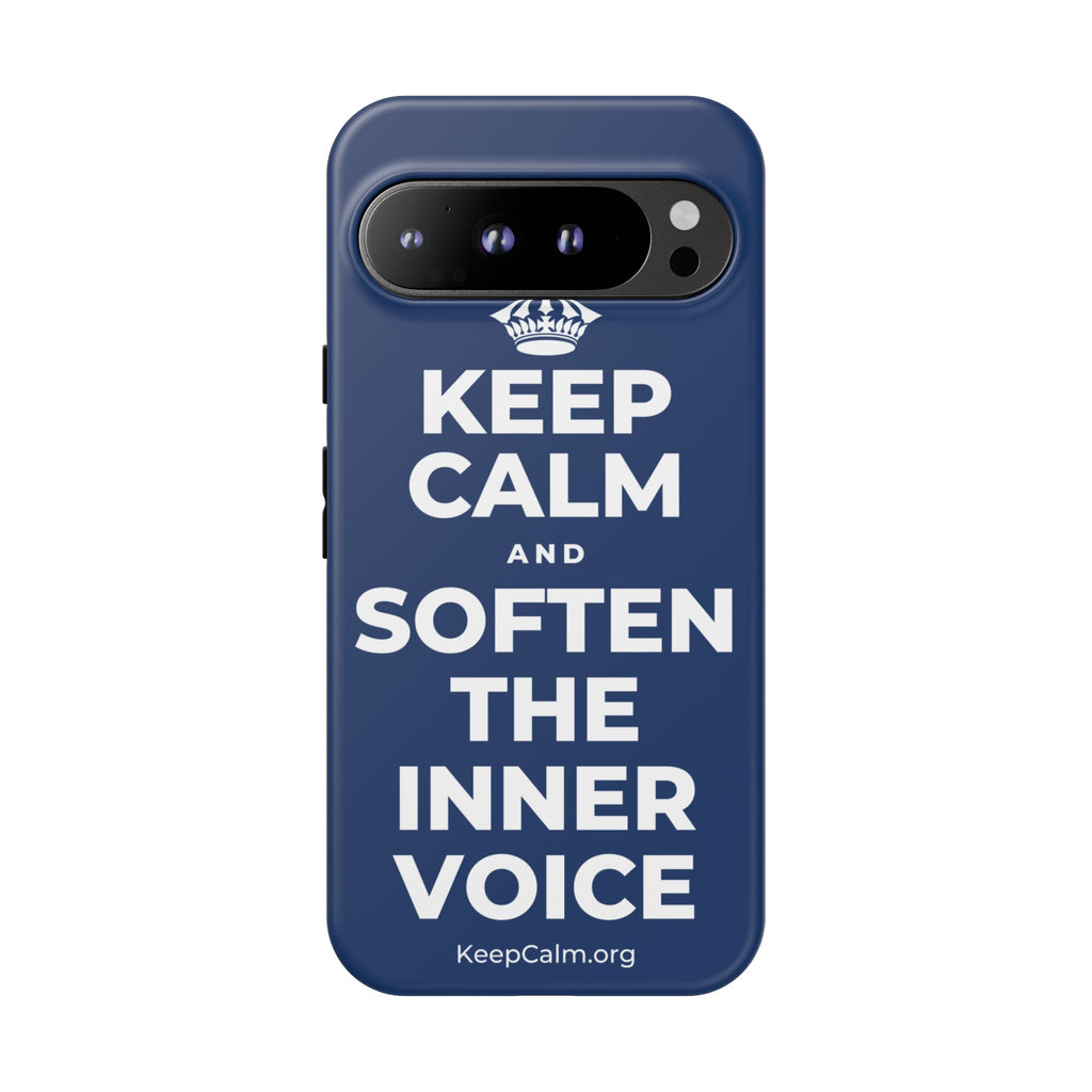KEEP CALM AND SOFTEN THE INNER VOICE Phone Case