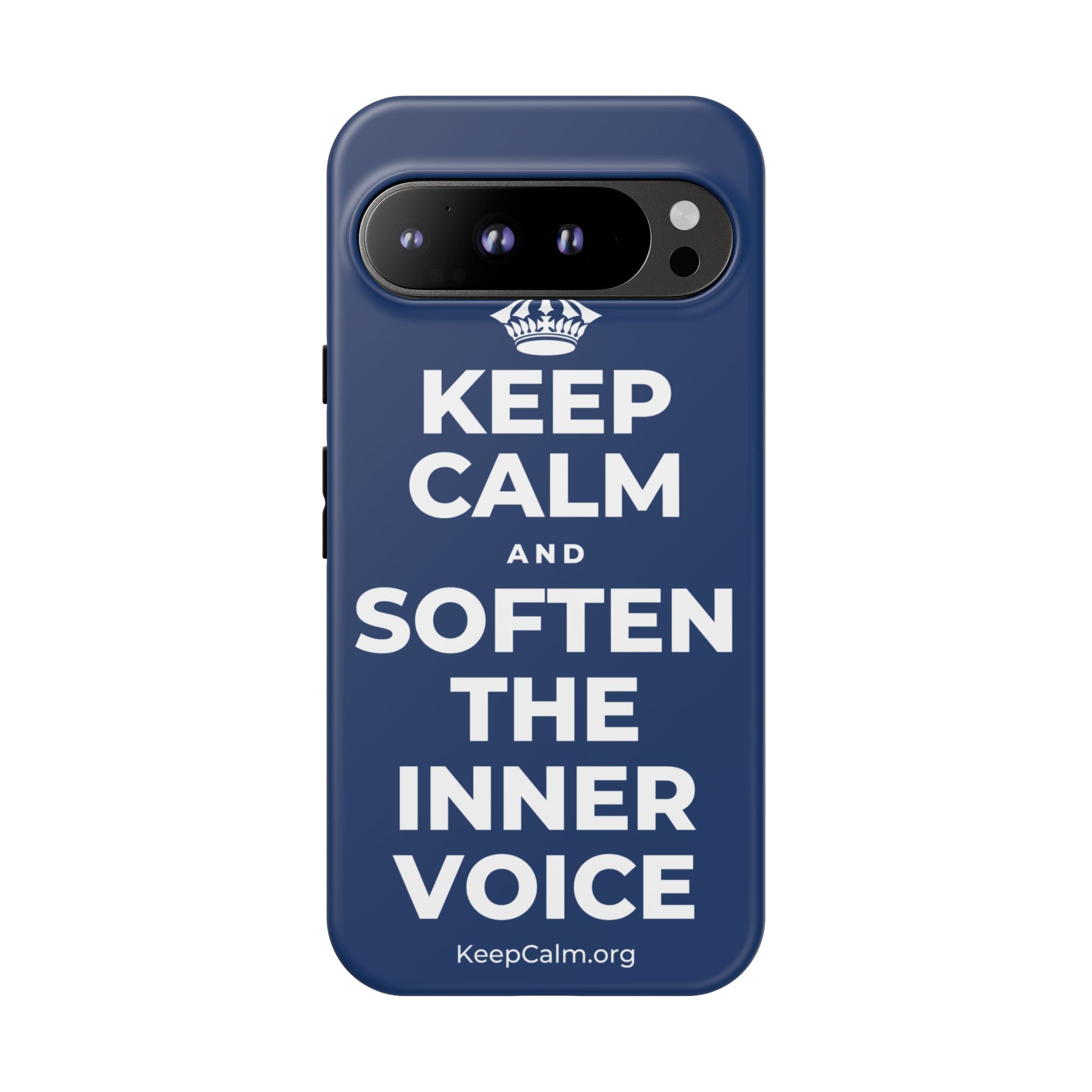 KEEP CALM AND SOFTEN THE INNER VOICE Phone Case