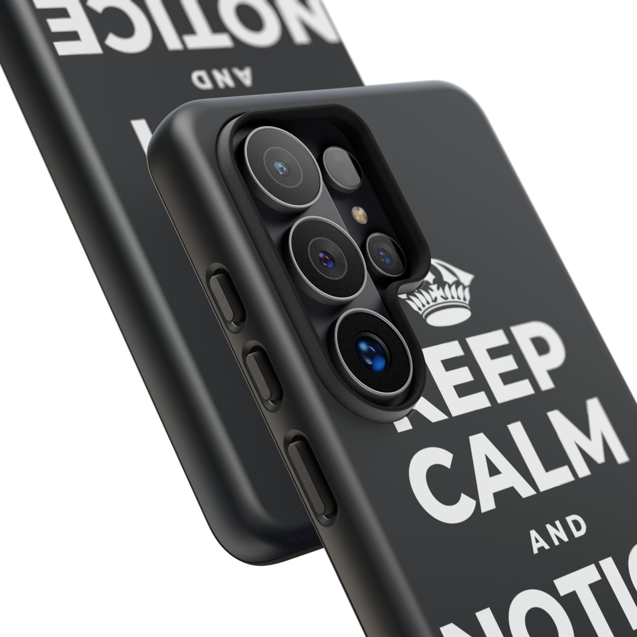 KEEP CALM AND NOTICE THE GOOD Phone Case (Dark)