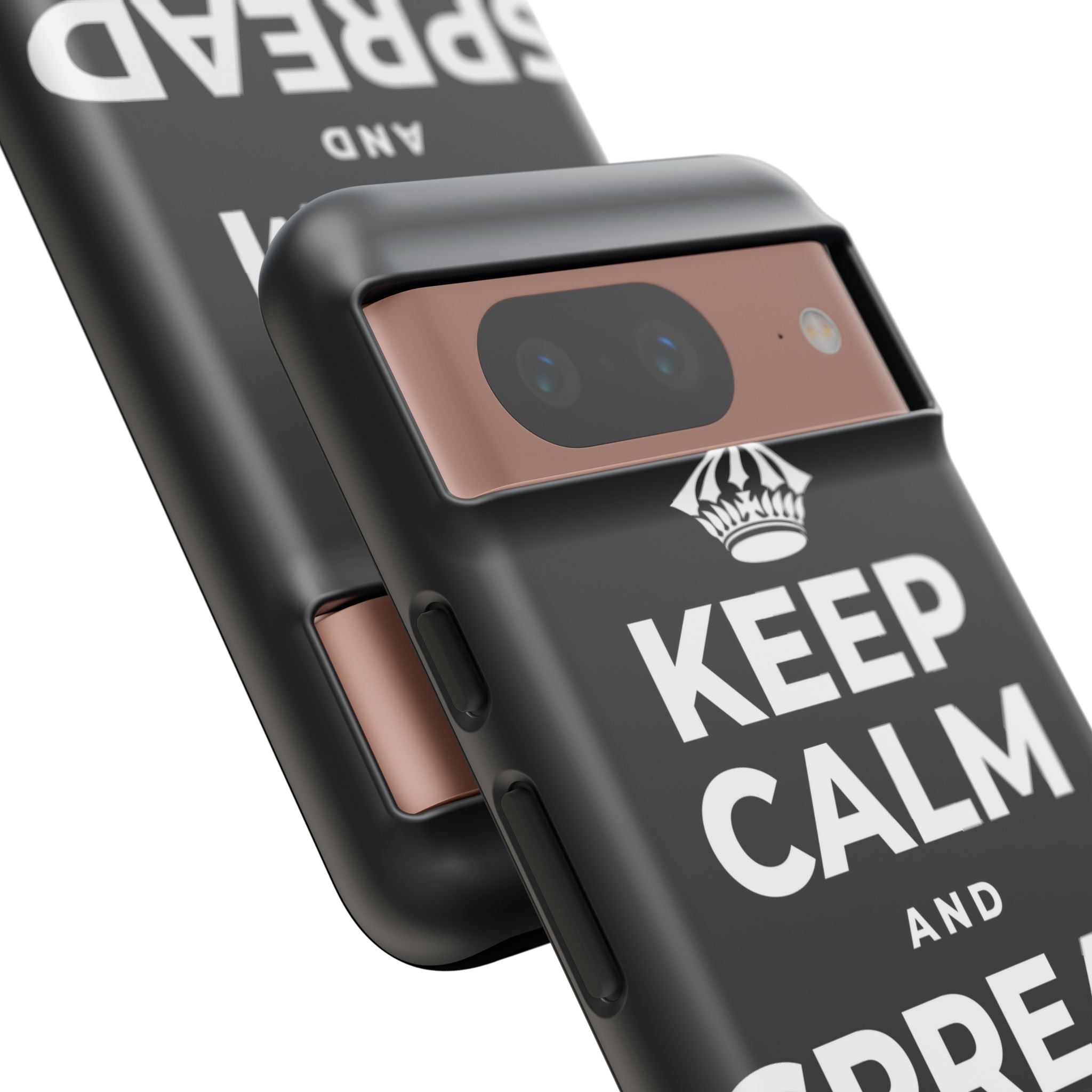 KEEP CALM AND SPREAD SOME JOY Phone Case (Dark)