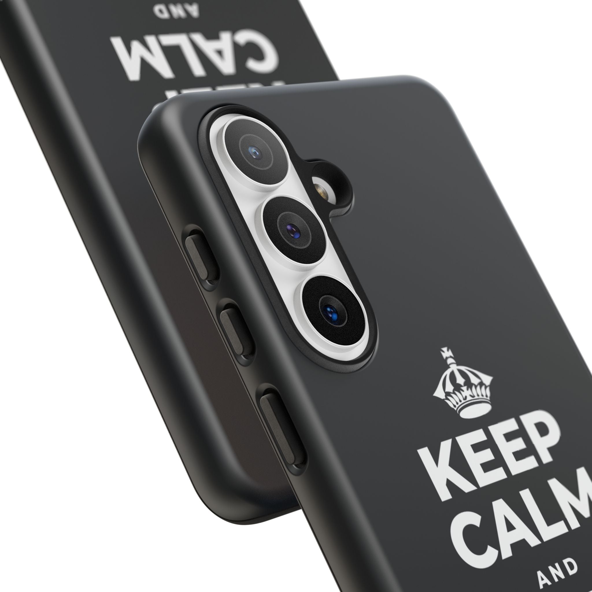 KEEP CALM AND UNCLENCH Phone Case (Dark)