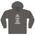 KEEP CALM Y SUEÑA UN POCO MÁS GRANDE Organic Hoodie Tee