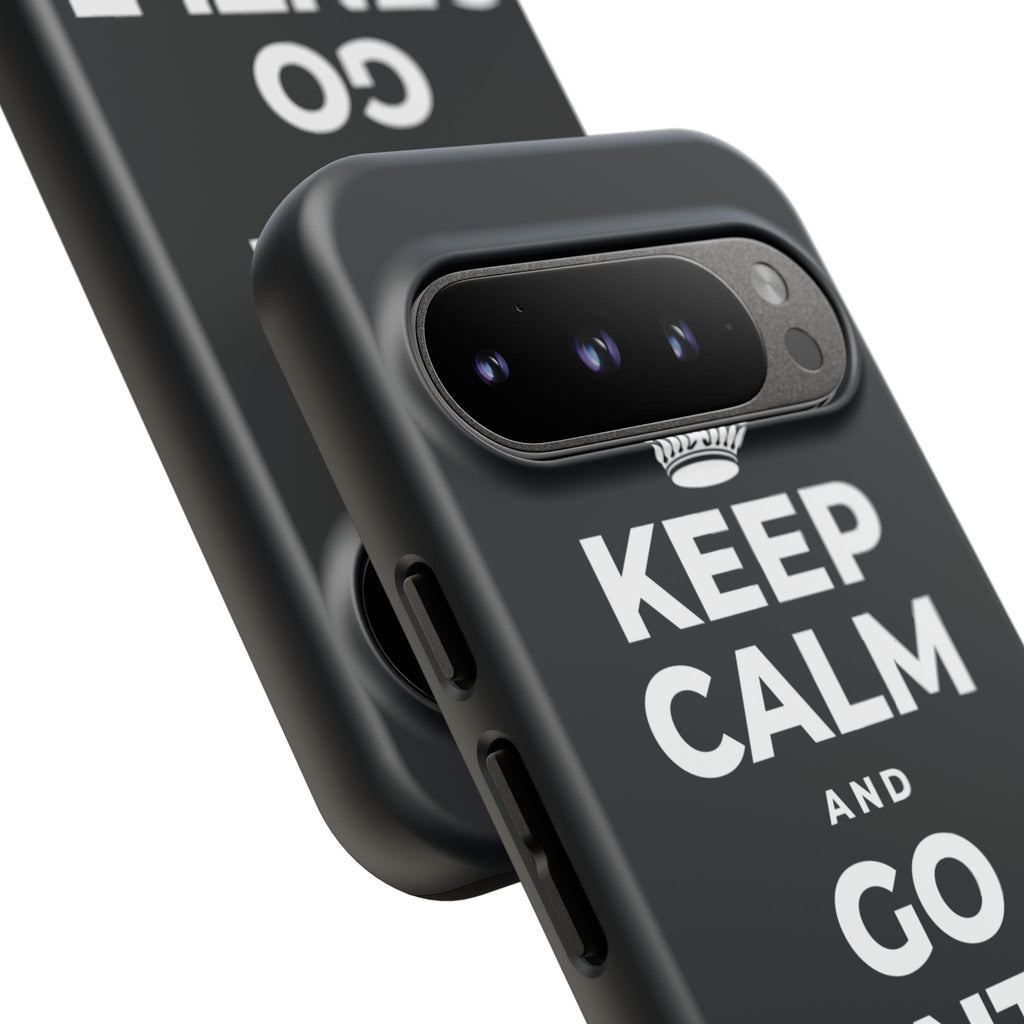 KEEP CALM AND GO GENTLE ON MONDAY Phone Case (Dark)