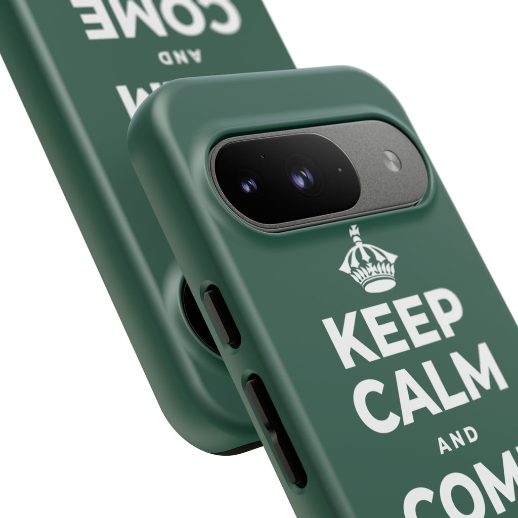 KEEP CALM AND COME HOME TO YOURSELF Phone Case