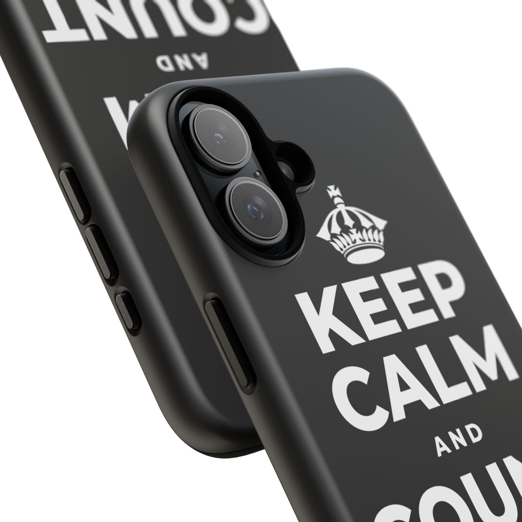 KEEP CALM AND COUNT SMALL WINS Phone Case