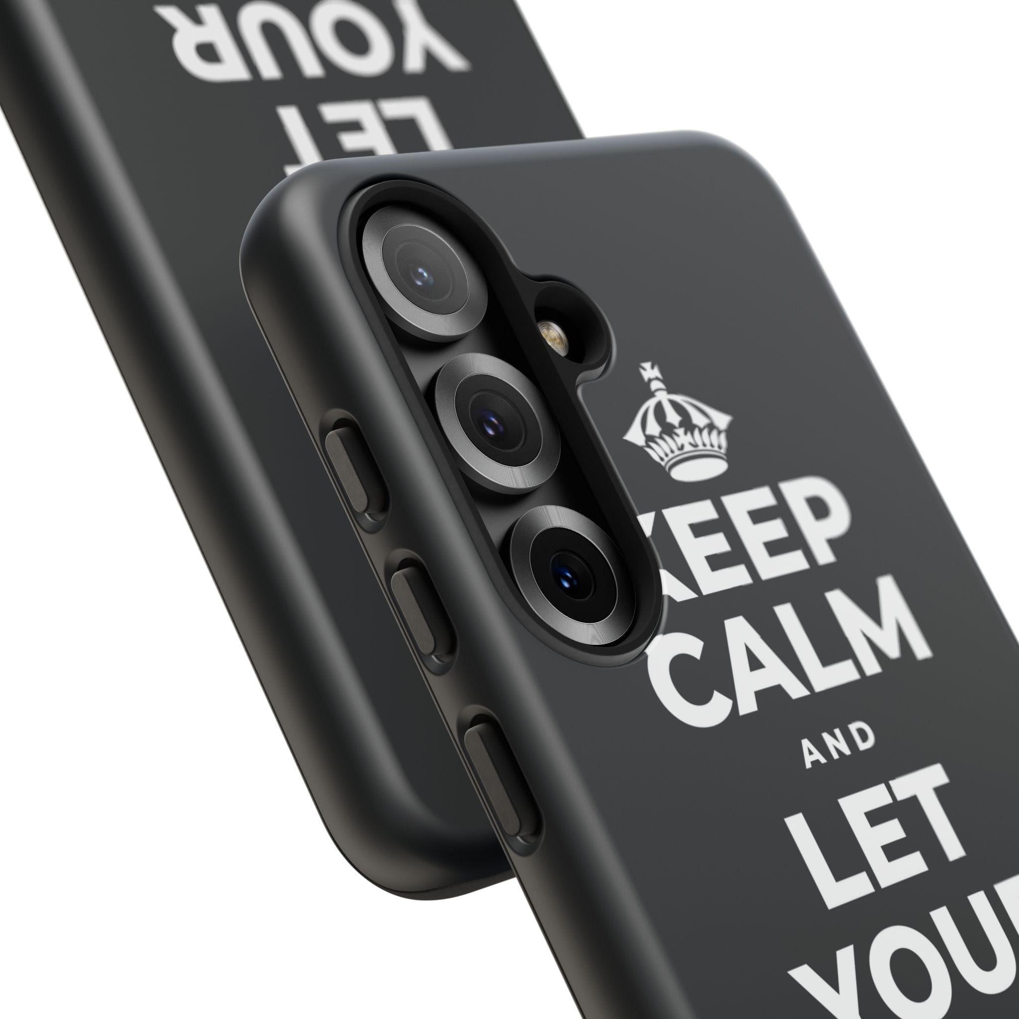 KEEP CALM AND LET YOUR FEELINGS MAKE SENSE Phone Case (Dark)