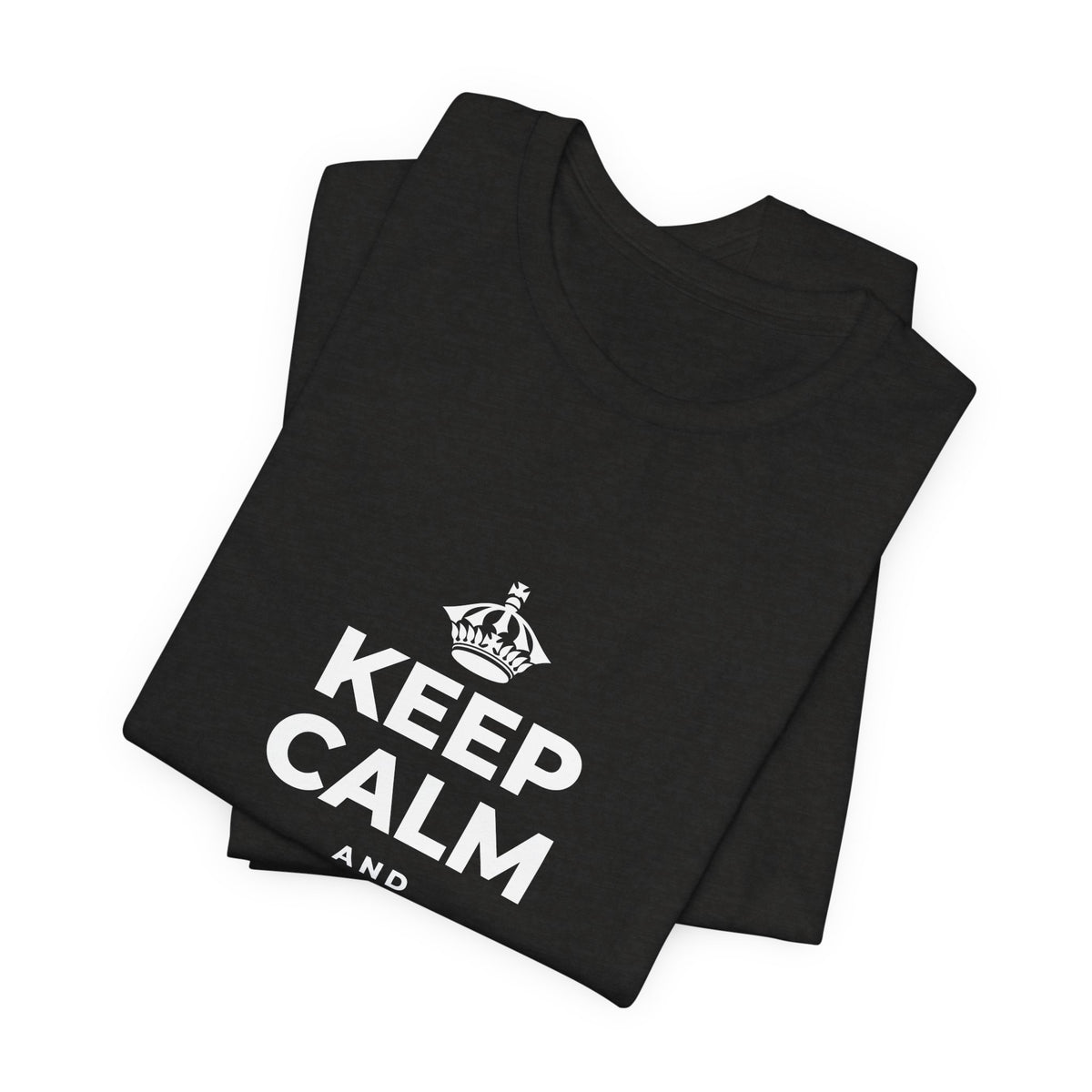 KEEP CALM AND MAKE MEMORIES T-Shirt (Soft Cream–Heather Mauve)