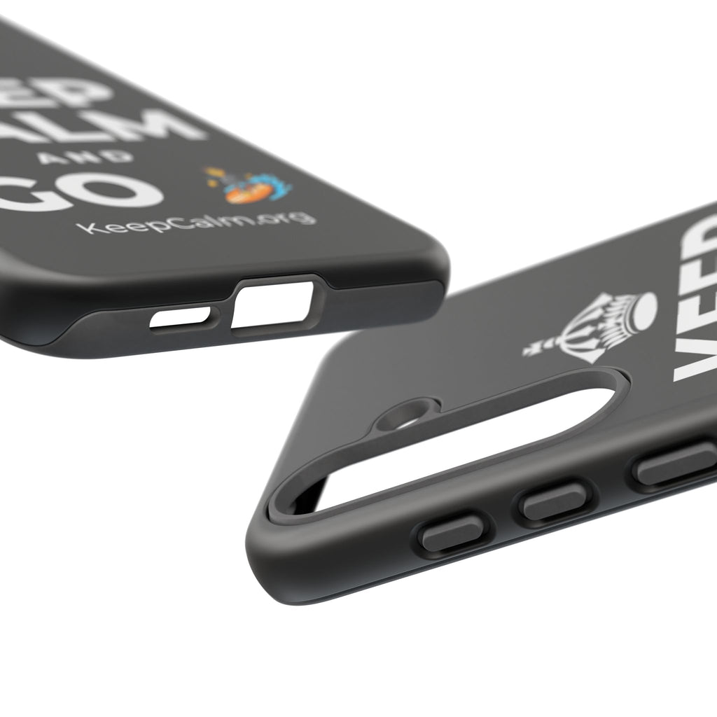 KEEP CALM AND GO 🏄 Phone Case