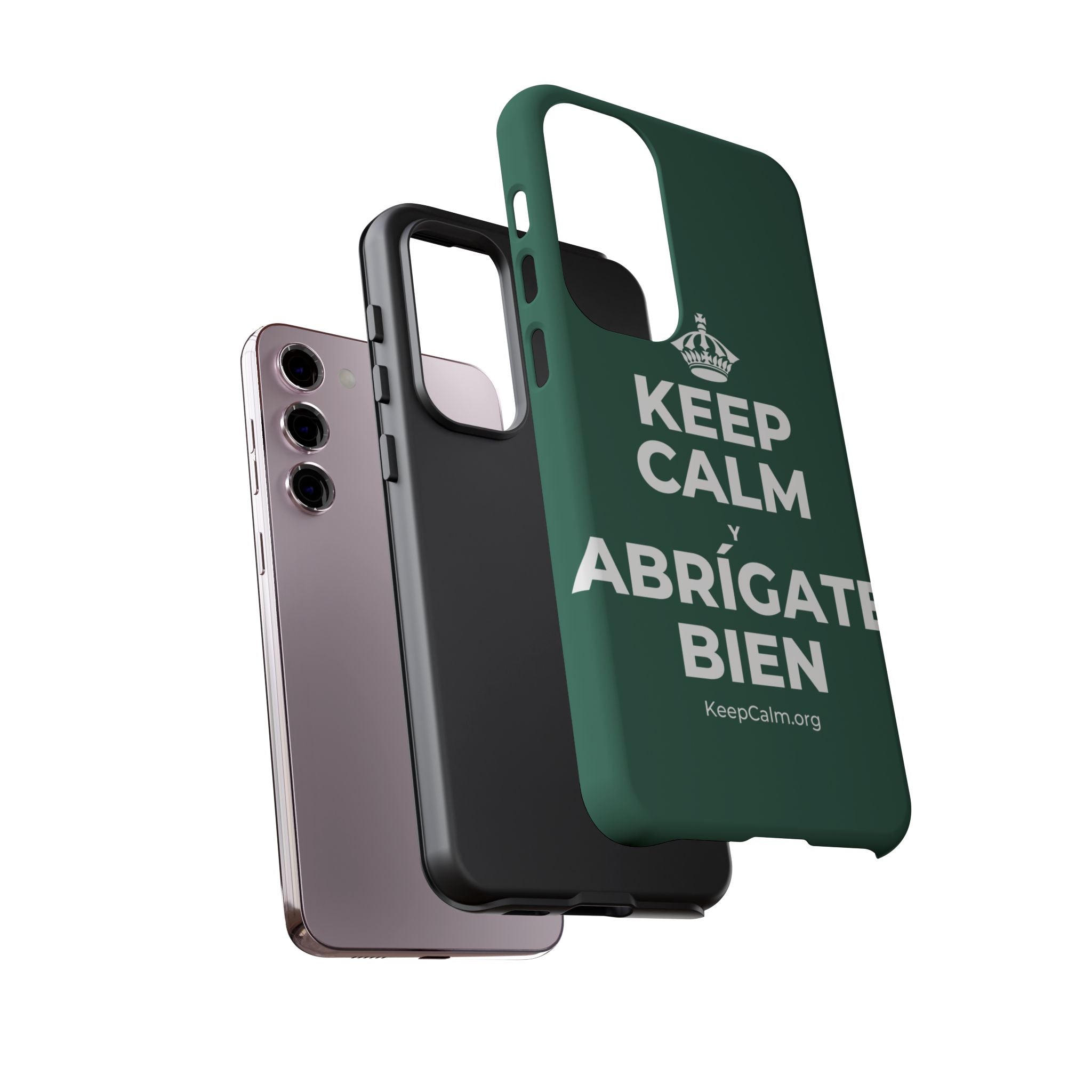 KEEP CALM Y ABRÍGATE BIEN Phone Case