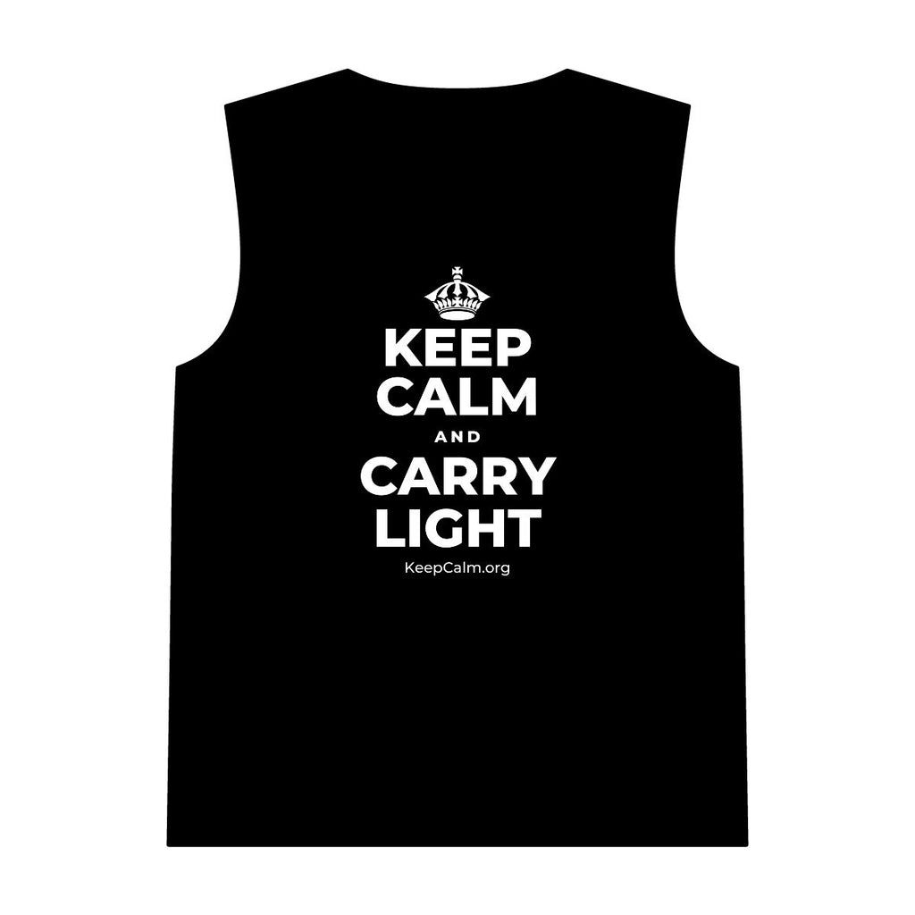 KEEP CALM AND CARRY LIGHT Tank Top