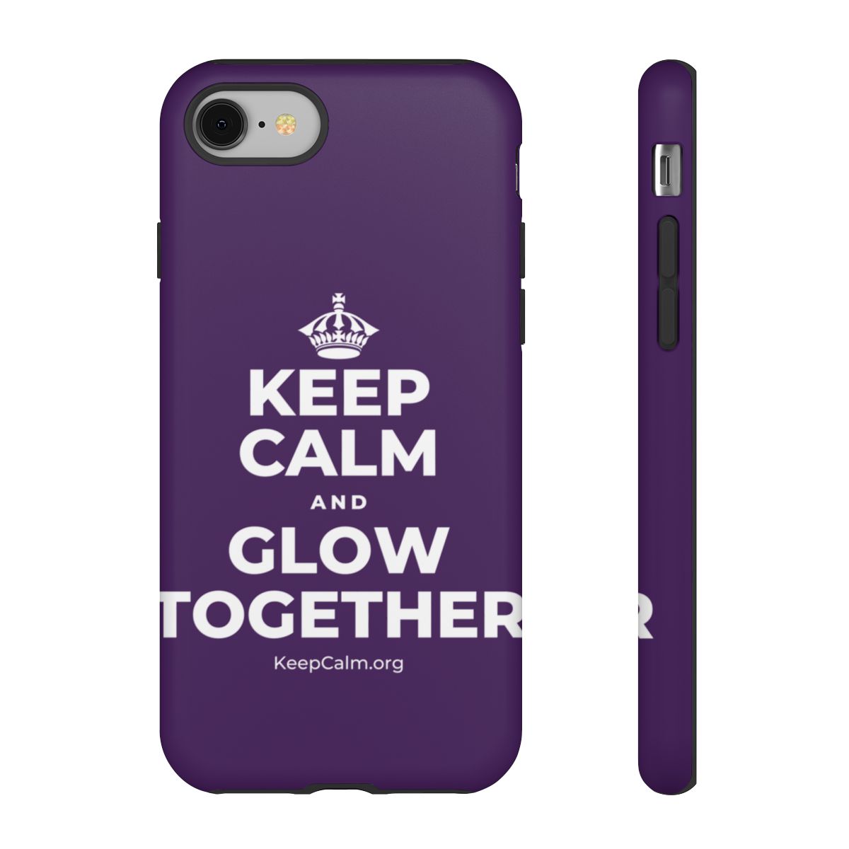 KEEP CALM AND GLOW TOGETHER Phone Case