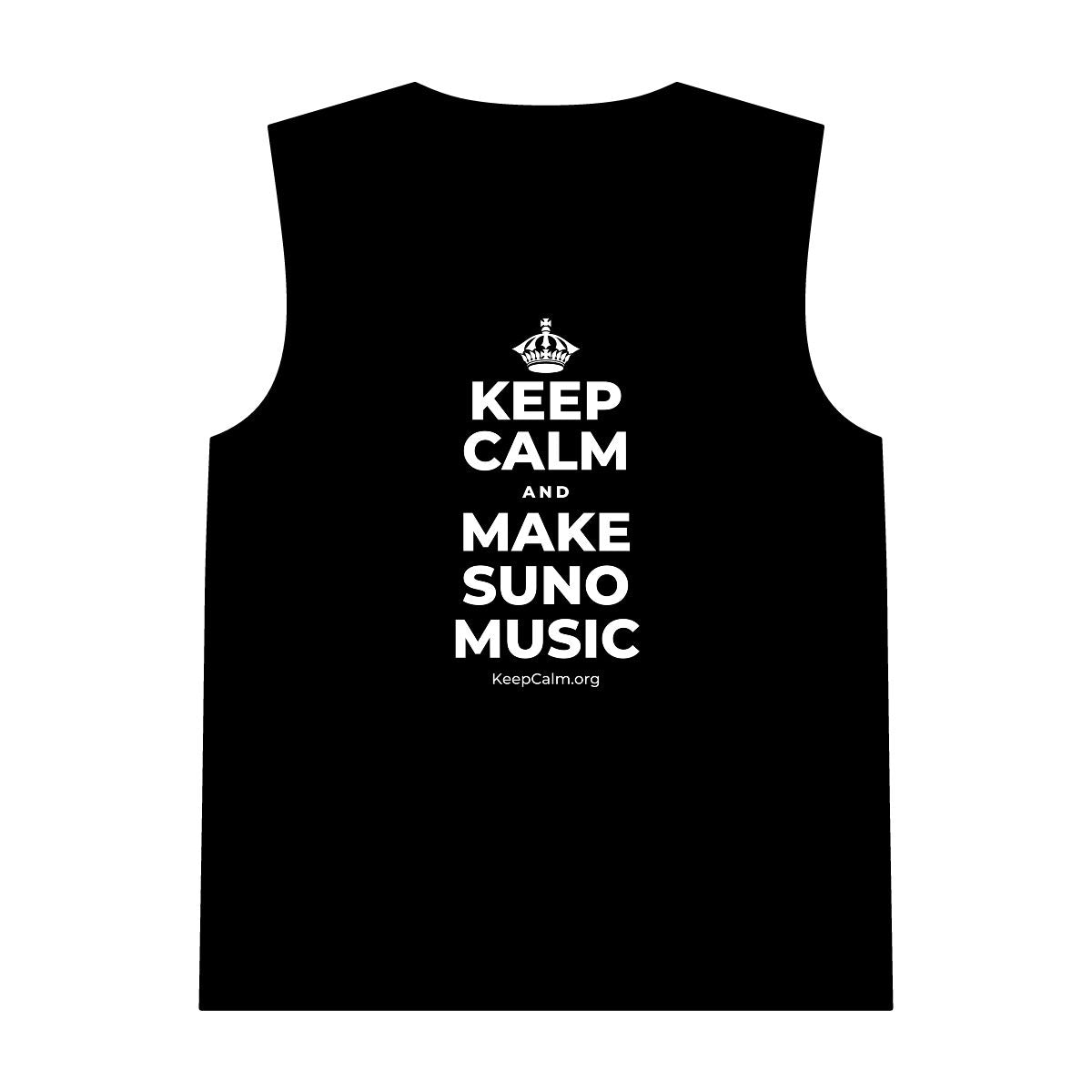 KEEP CALM AND MAKE SUNO MUSIC Tank Top