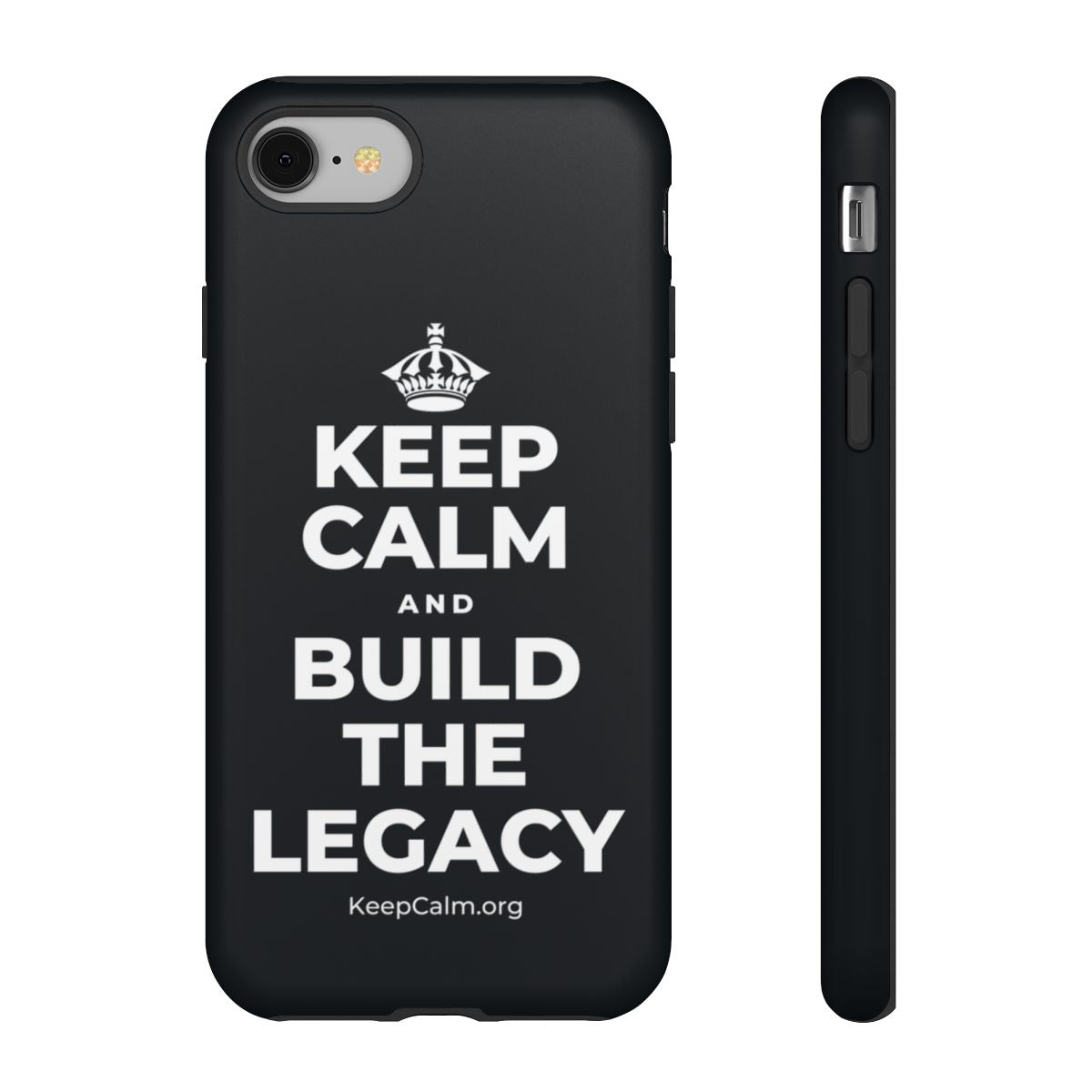 KEEP CALM AND BUILD THE LEGACY Phone Case (Dark)
