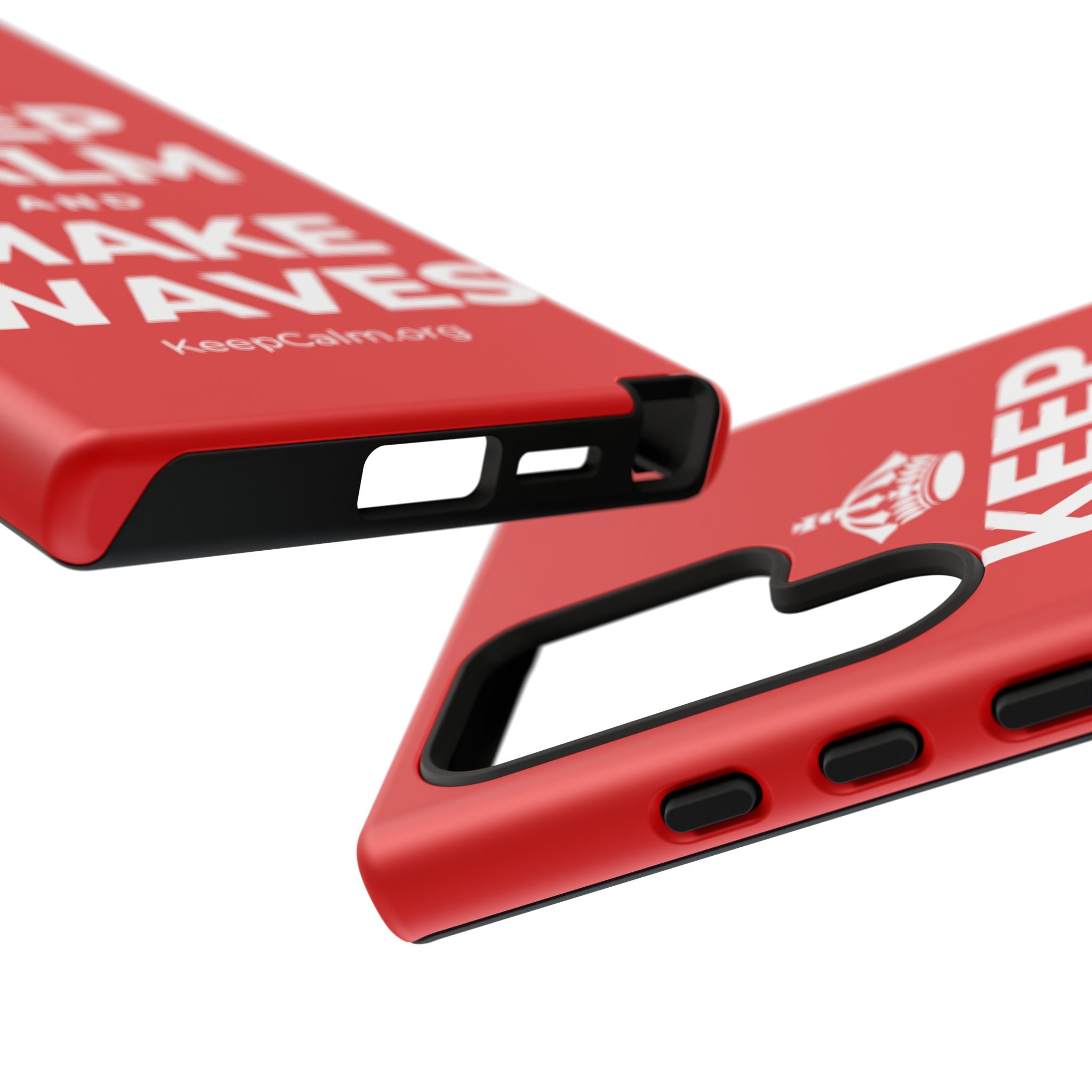 KEEP CALM AND MAKE WAVES Phone Case