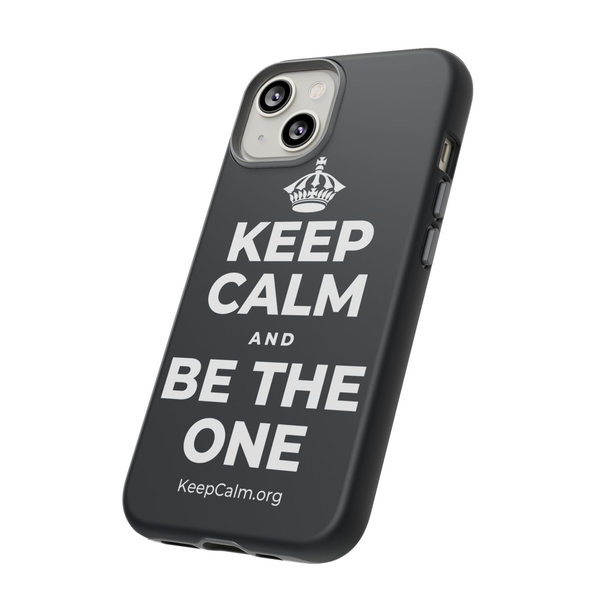 KEEP CALM AND BE THE ONE Phone Case (Dark)