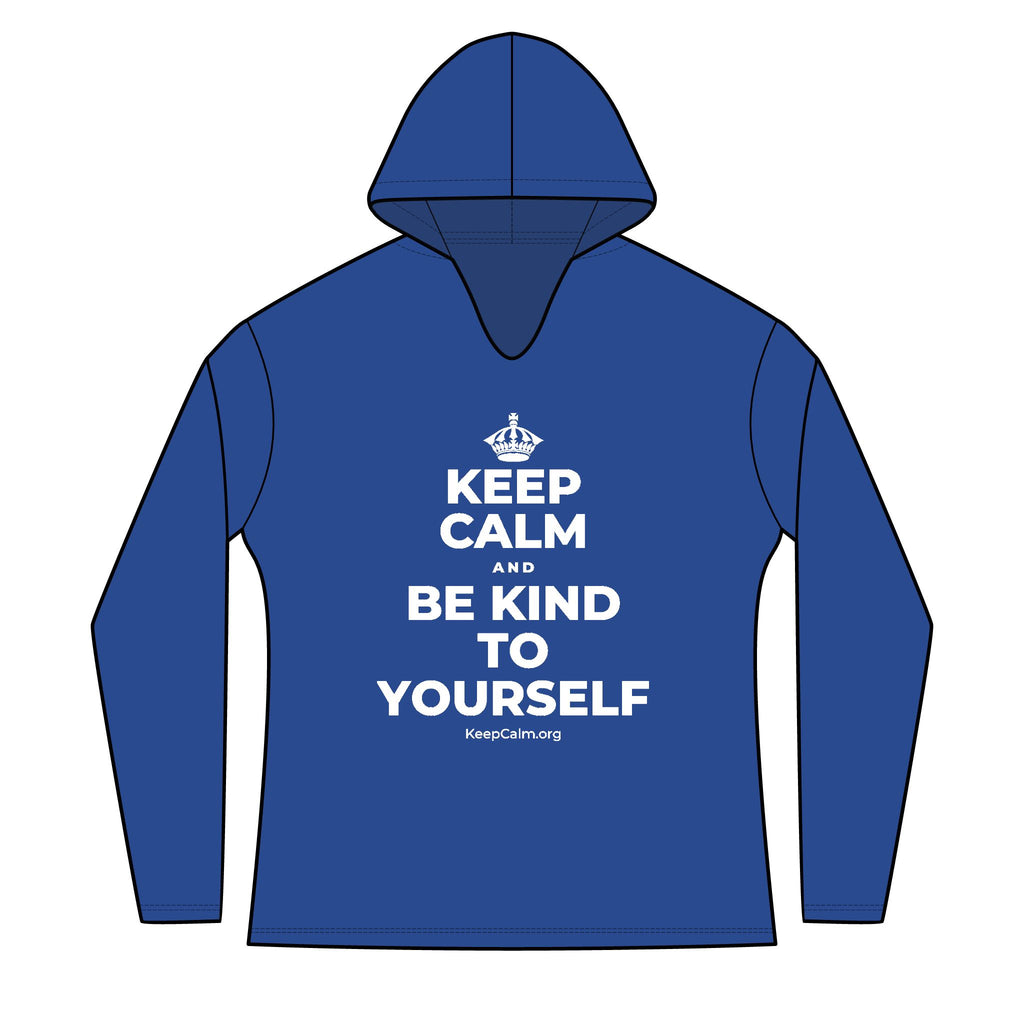 KEEP CALM AND BE KIND TO YOURSELF Women's Long Sleeve Hoodie