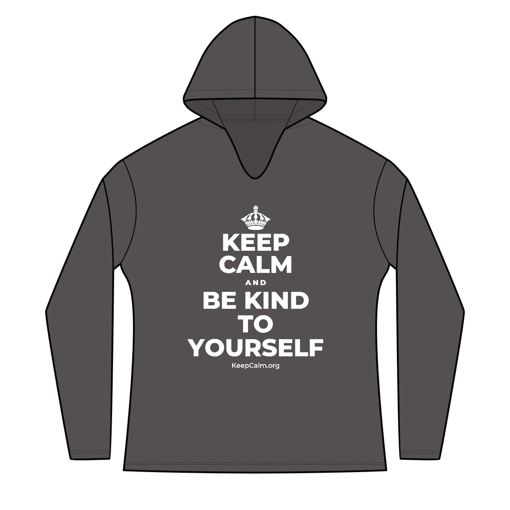 KEEP CALM AND BE KIND TO YOURSELF Women's Long Sleeve Hoodie
