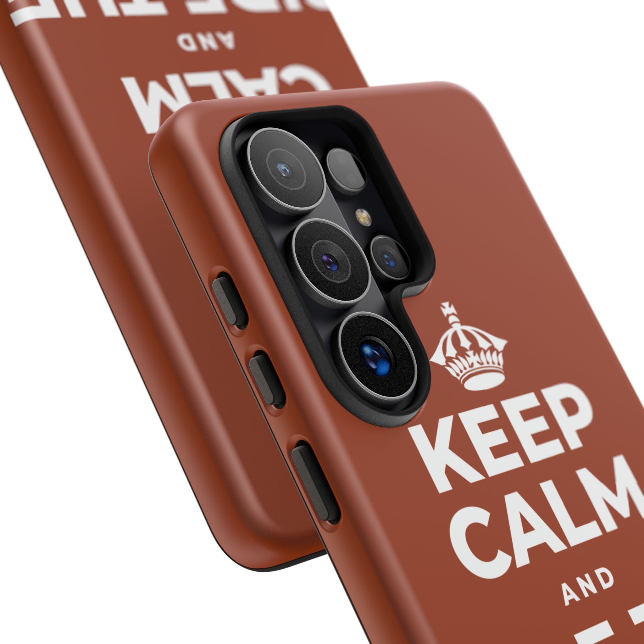 KEEP CALM AND RIDE THE WAVE Phone Case