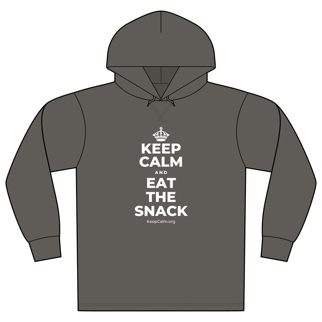 KEEP CALM AND EAT THE SNACK Organic Hoodie Tee