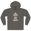 KEEP CALM AND EAT THE SNACK Organic Hoodie Tee