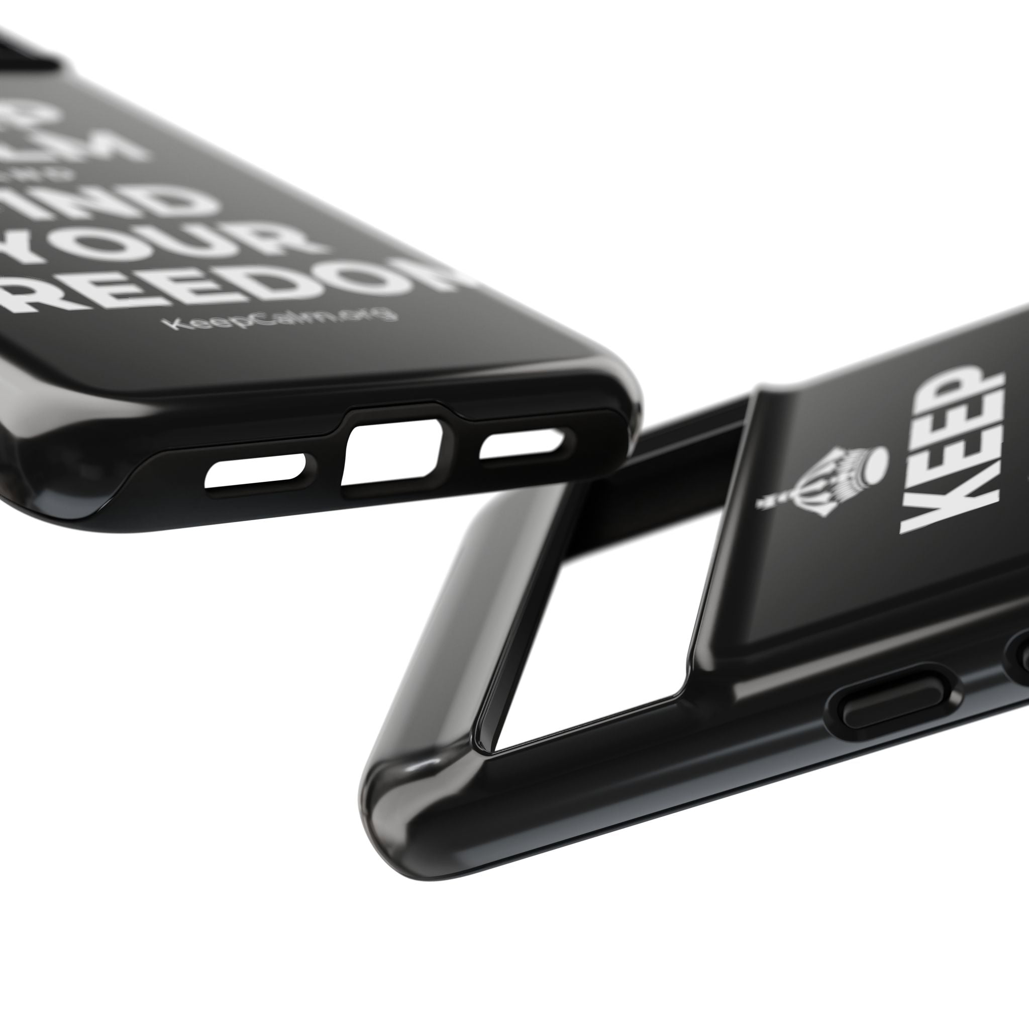 KEEP CALM AND FIND YOUR FREEDOM Phone Case