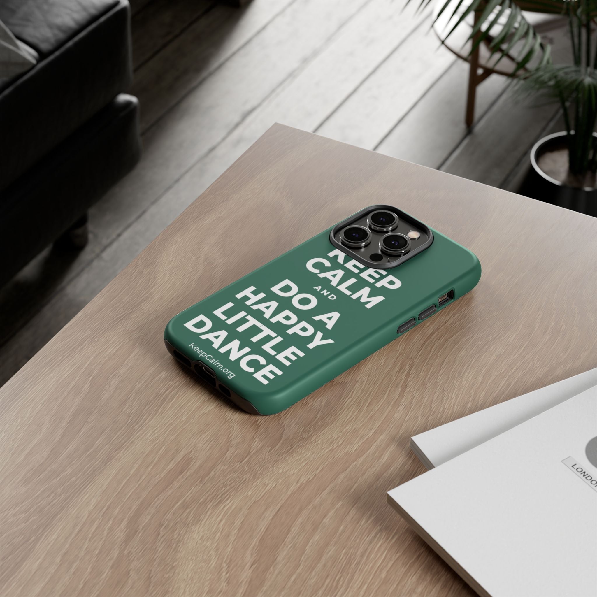 KEEP CALM AND DO A HAPPY LITTLE DANCE Phone Case