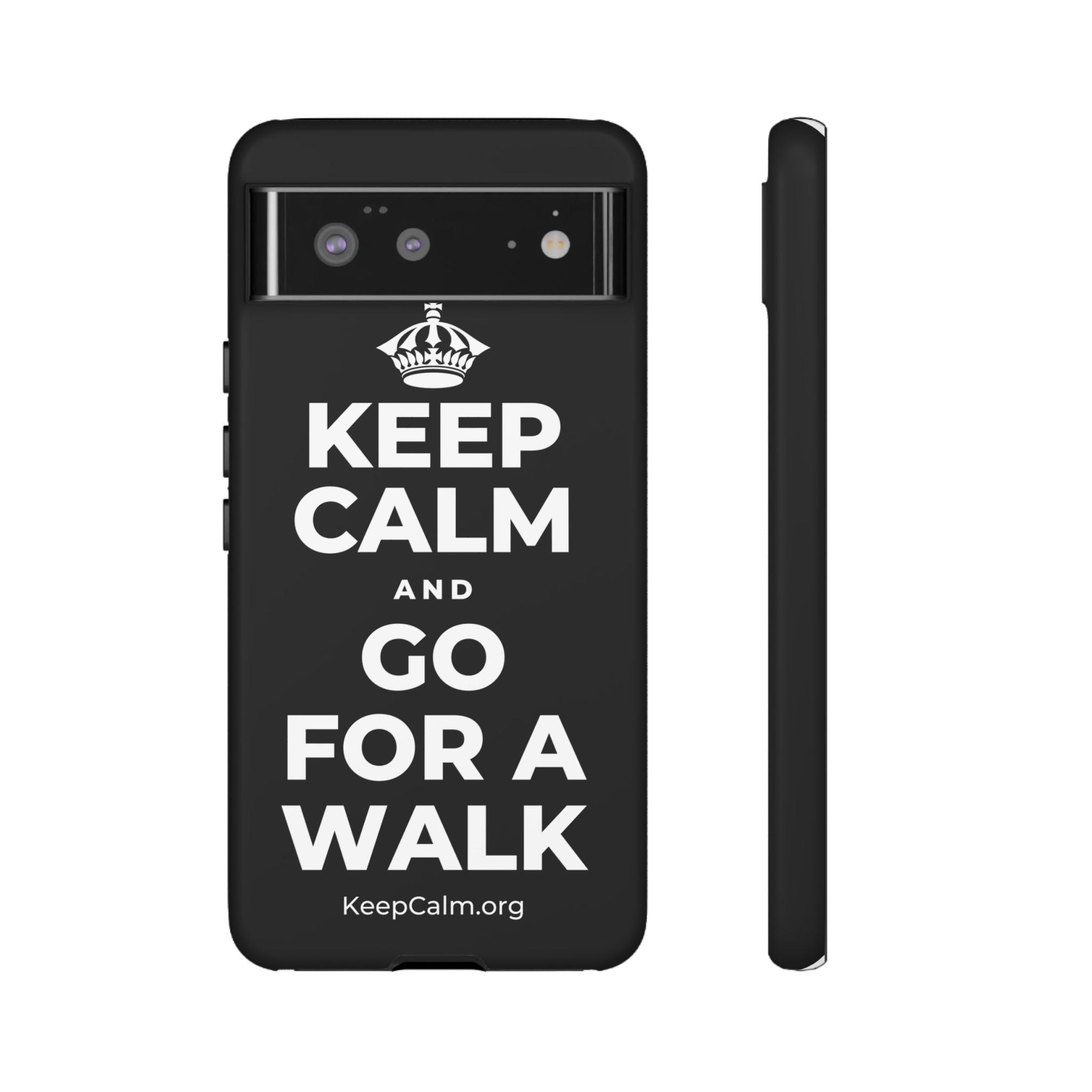 KEEP CALM AND GO FOR A WALK Phone Case