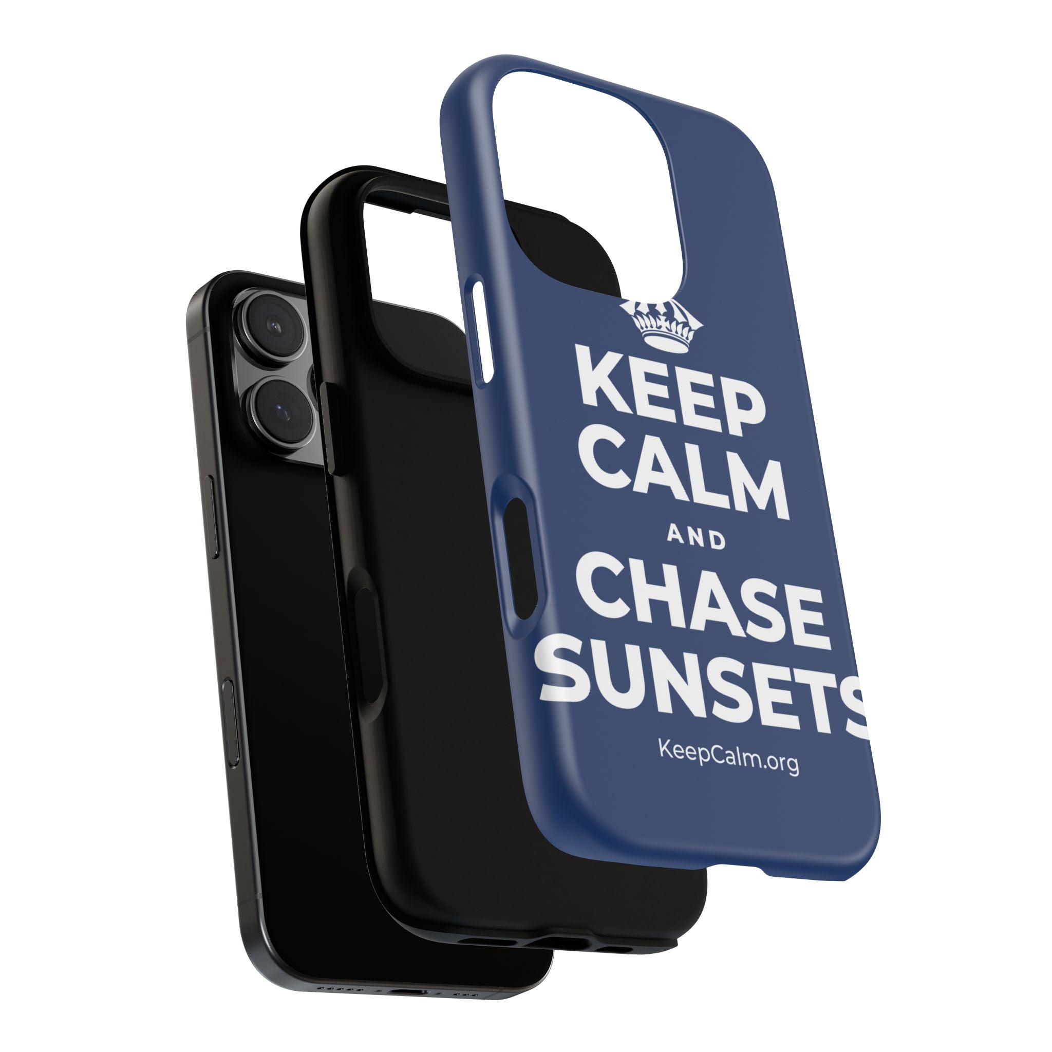 KEEP CALM AND CHASE SUNSETS Phone Case